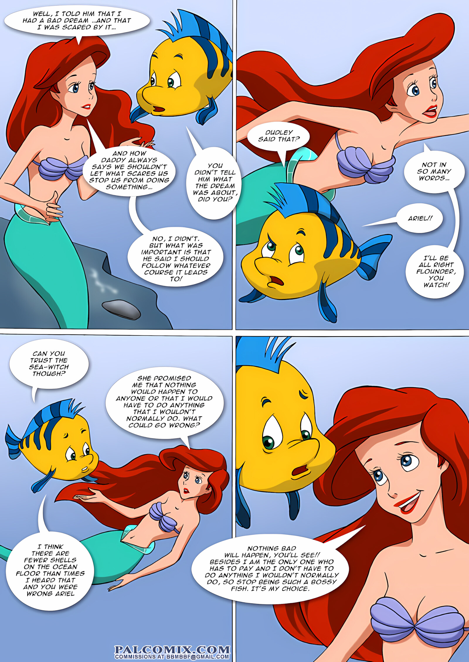 A New Discovery for Ariel [Palcomix], A New Discovery for Ariel, page 12 of 20