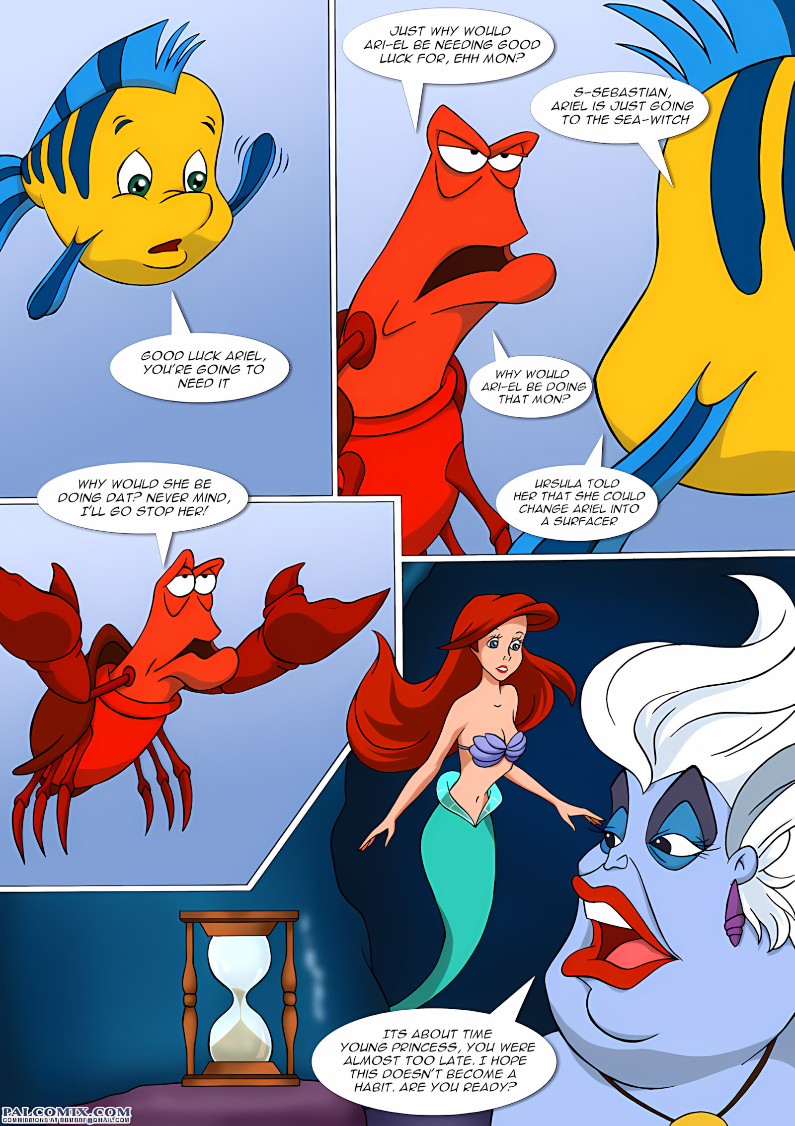 A New Discovery for Ariel [Palcomix], A New Discovery for Ariel, page 13 of 20