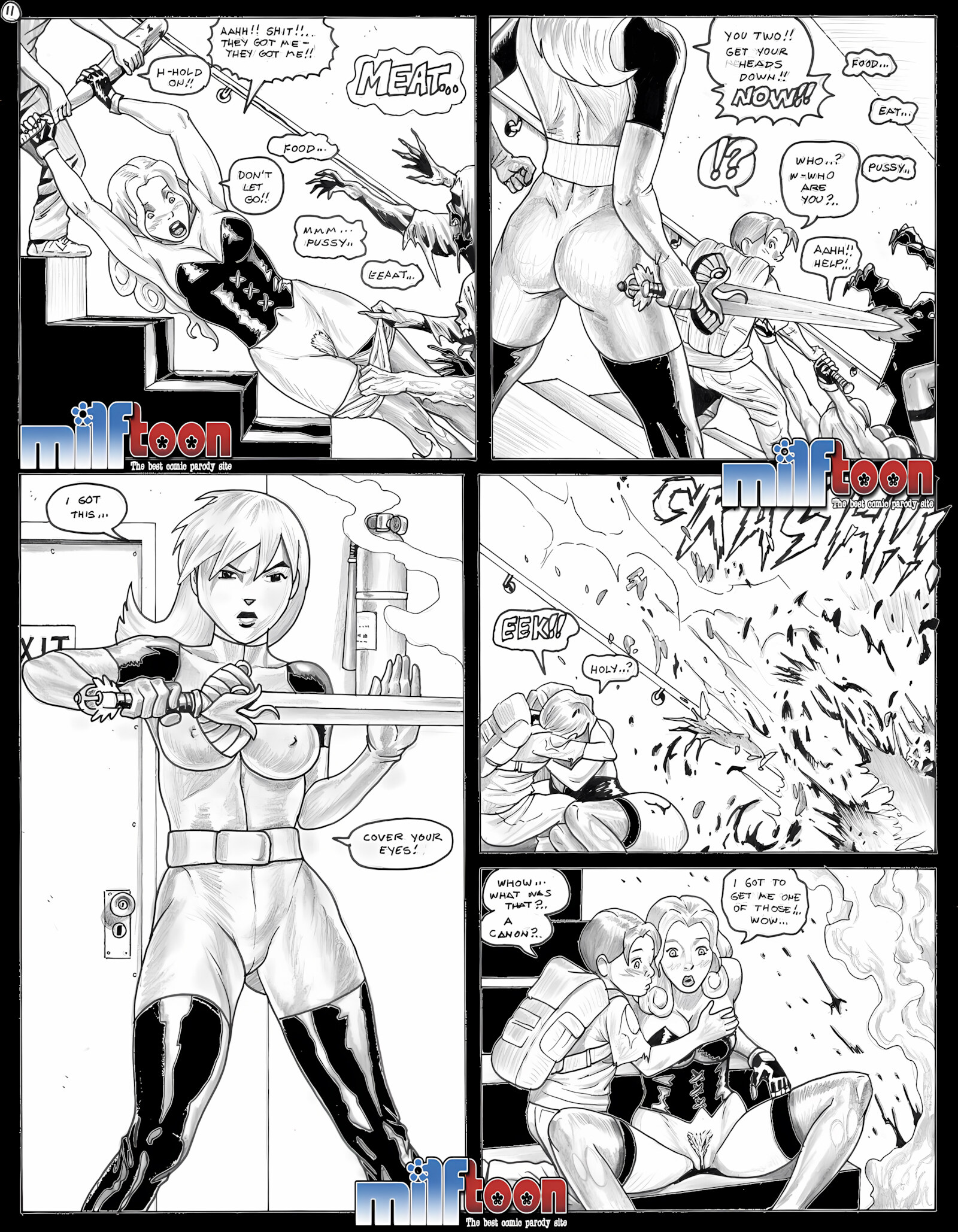 Contains Virus Zombies [Milftoon], Contains Virus Zombies, page 11 of 15