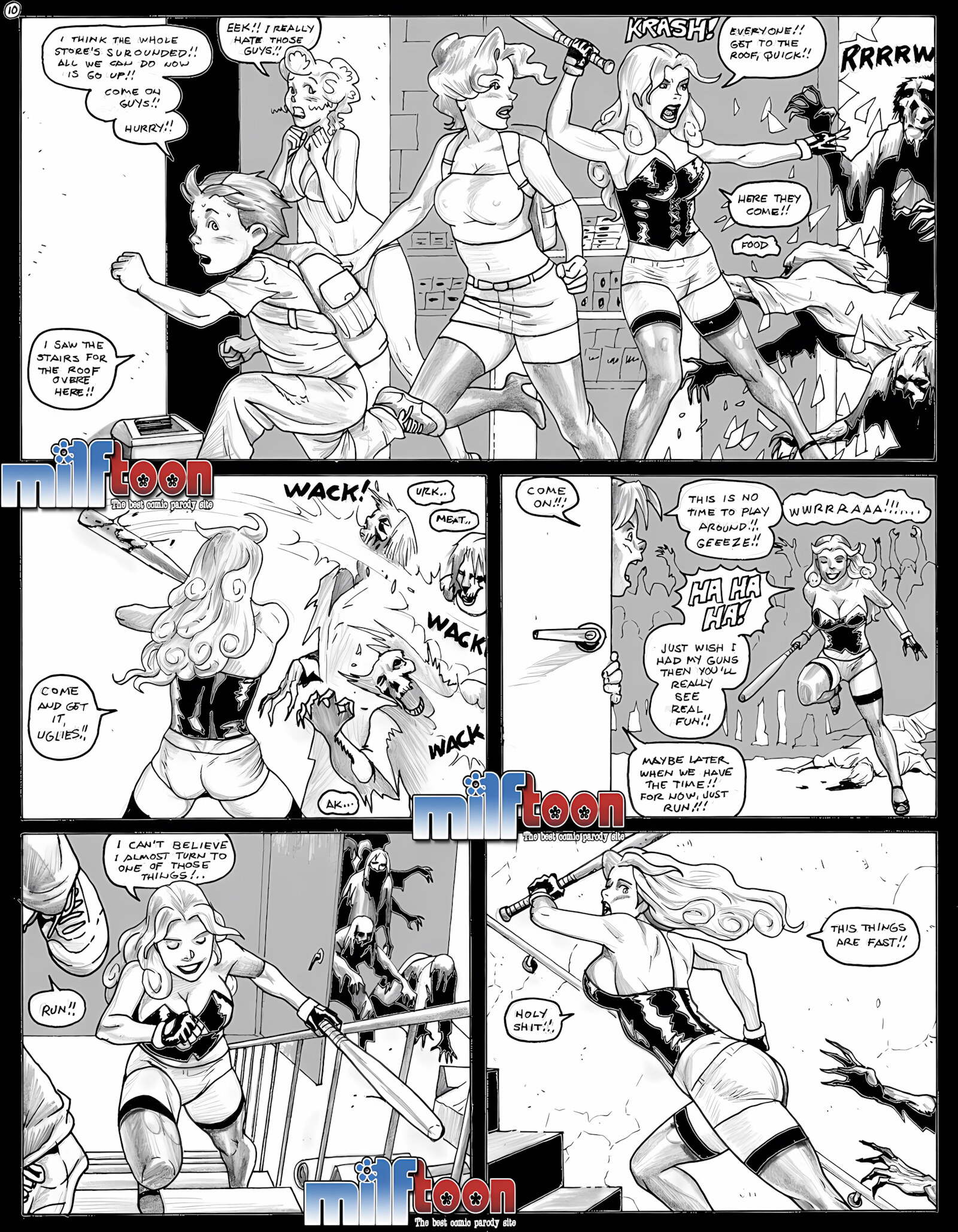 Contains Virus Zombies [Milftoon], Contains Virus Zombies, page 10 of 15