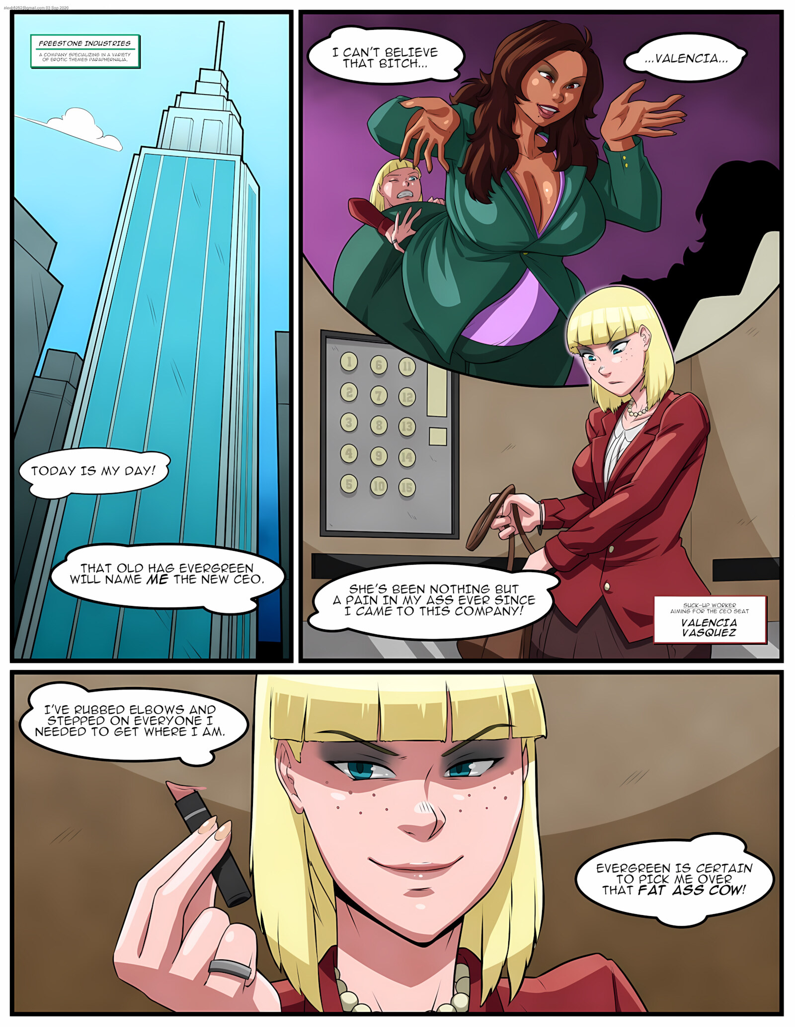 Corporate Seat [Peach Breeze], Corporate Seat, page 3 of 19