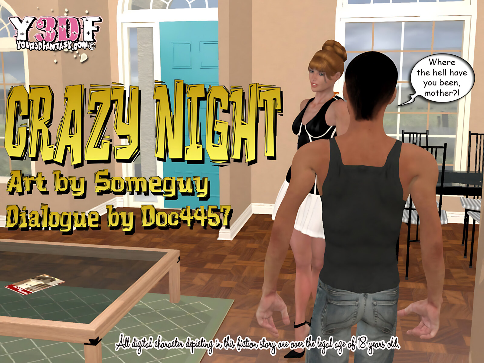 Crazy Night [Y3DF], Crazy Night, page 1 of 54