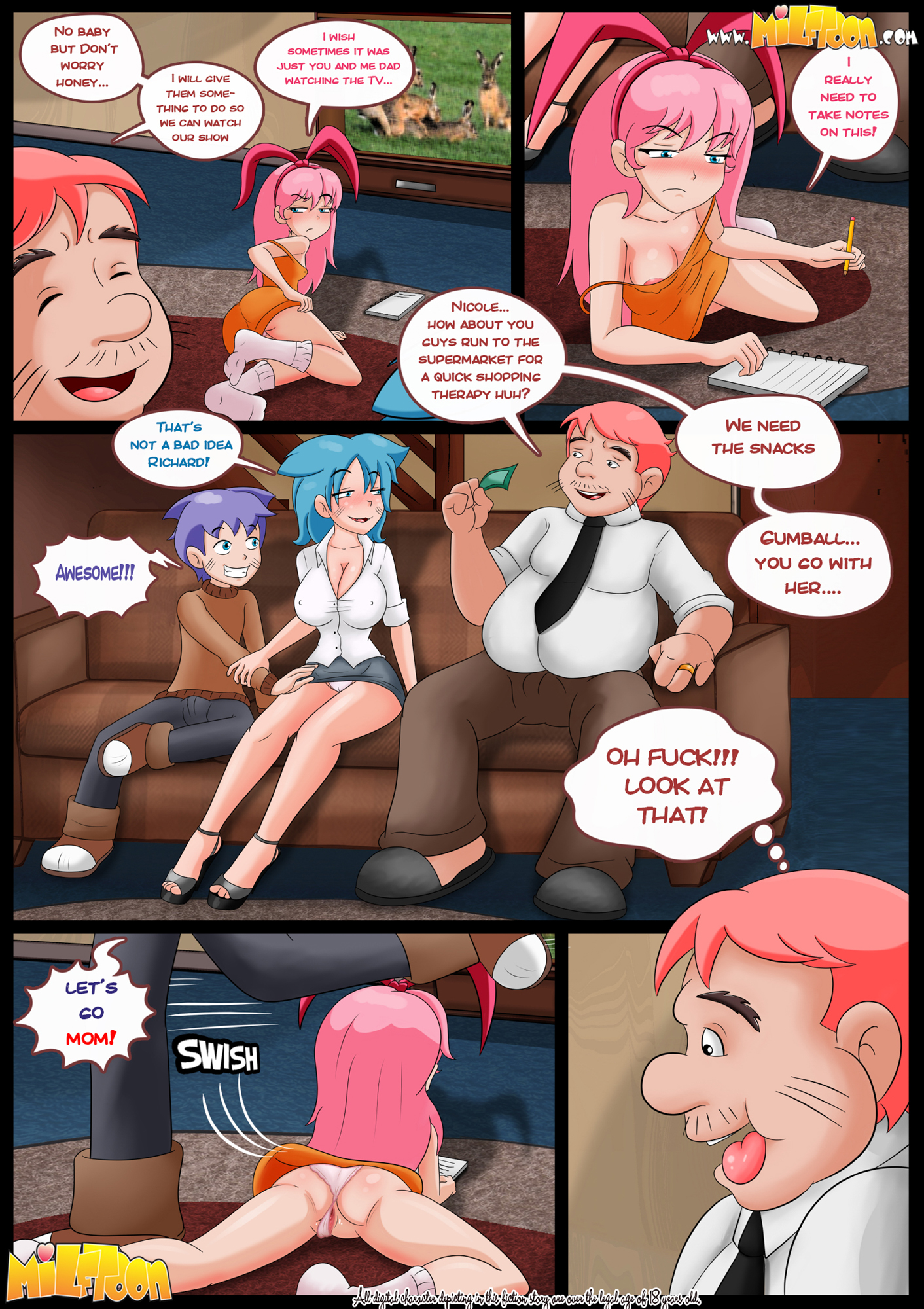 Cumballs [Milftoon], Cumballs, page 2 of 7