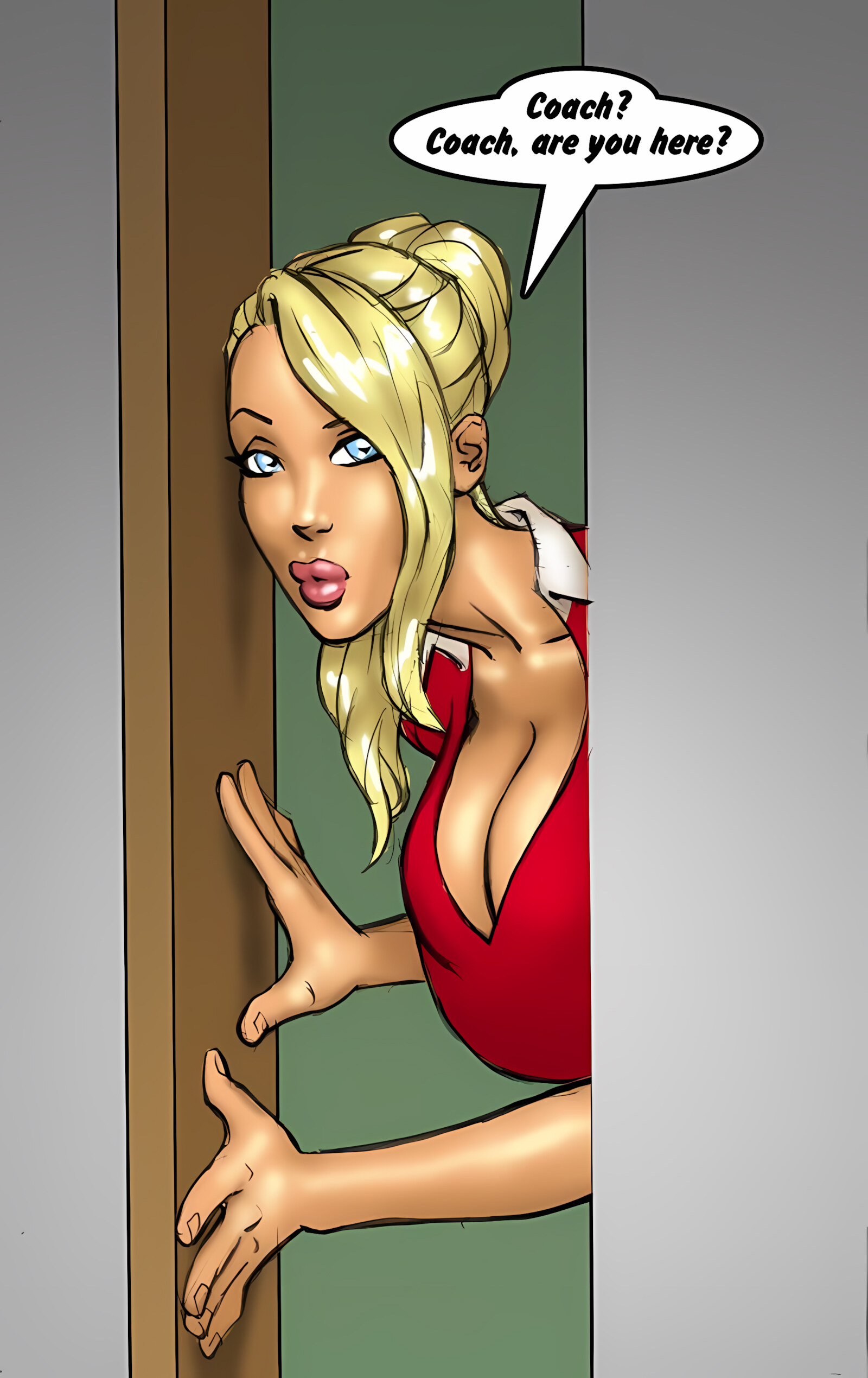 2 Hot Blondes Bet On Big Black Cocks [John Persons], 2 Hot Blondes Bet On Big Black Cocks, page 25 of 100