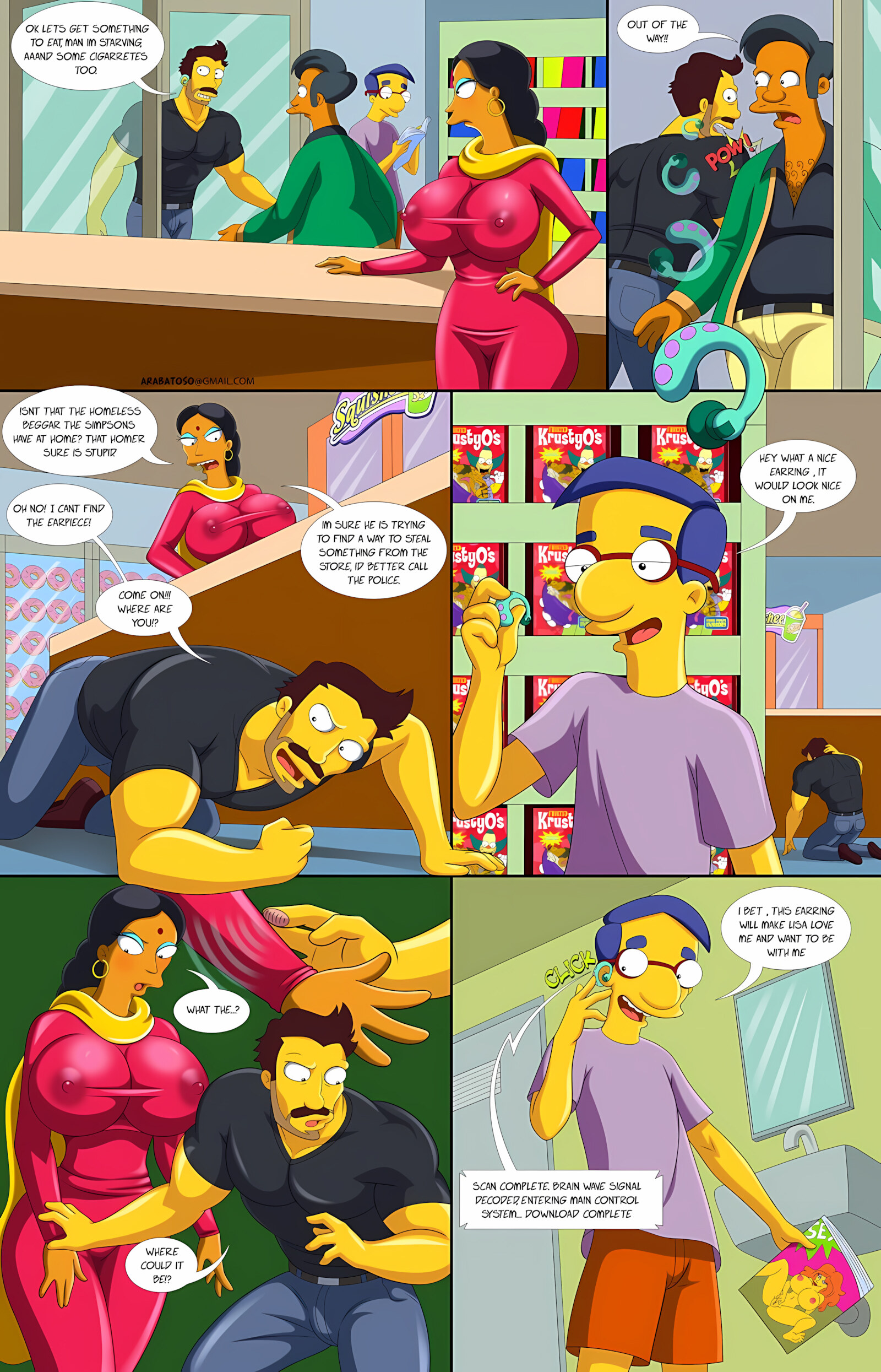 Darren’s Adventure [Arabatos], Darren’s Adventure 3, page 1 of 4