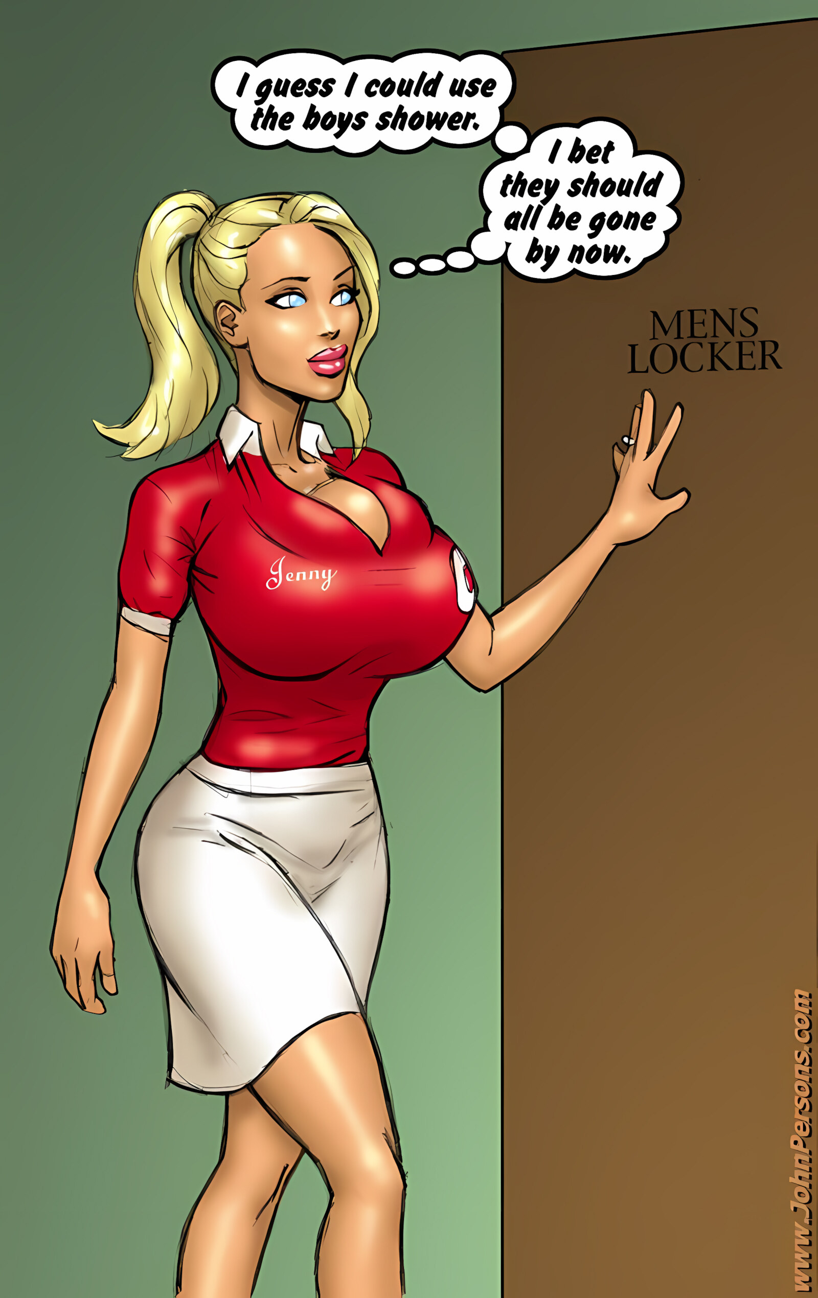 2 Hot Blondes Bet On Big Black Cocks [John Persons], 2 Hot Blondes Bet On Big Black Cocks, page 23 of 94