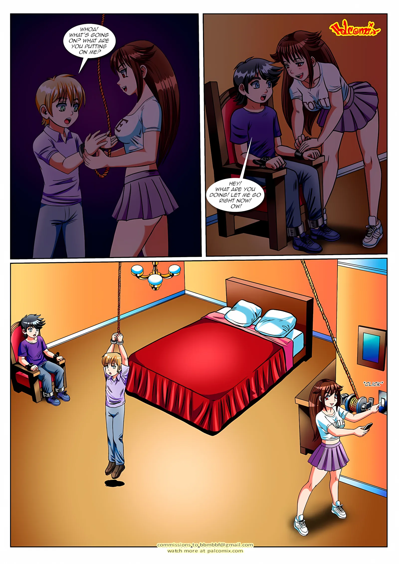 Demon’s Game [Palcomix], 1 . Demon's Game - [Palcomix], page 7 of 42