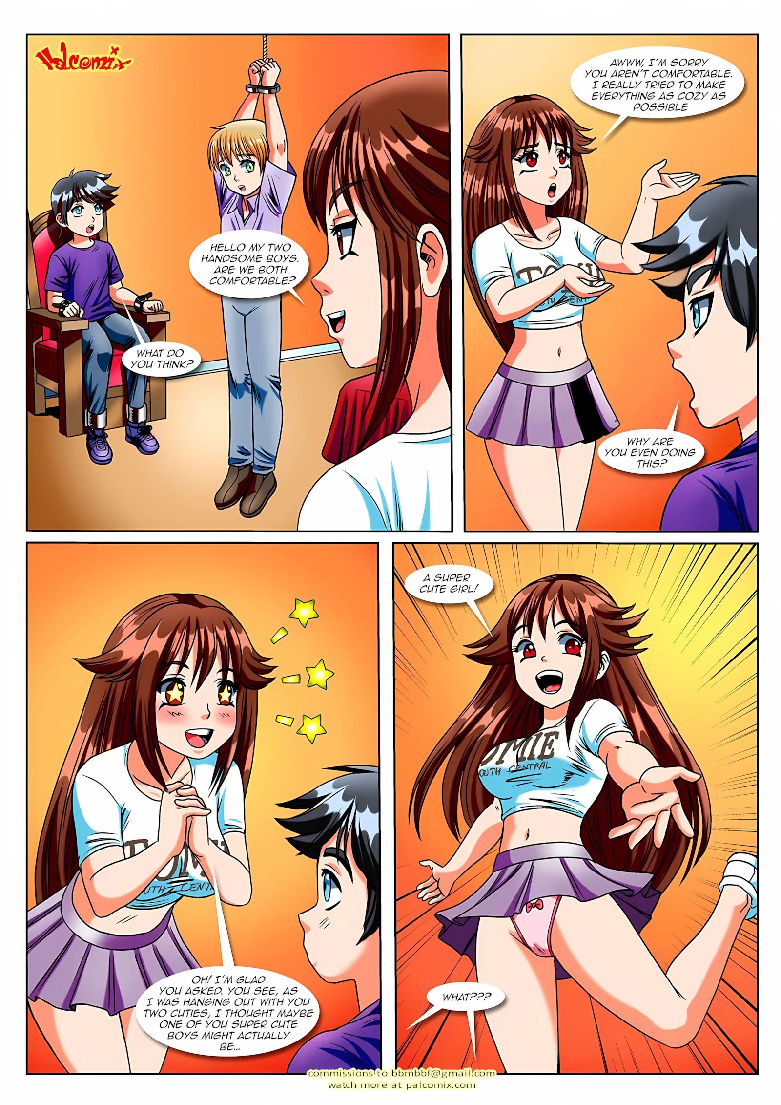 Demon’s Game [Palcomix], 1 . Demon's Game - [Palcomix], page 8 of 42