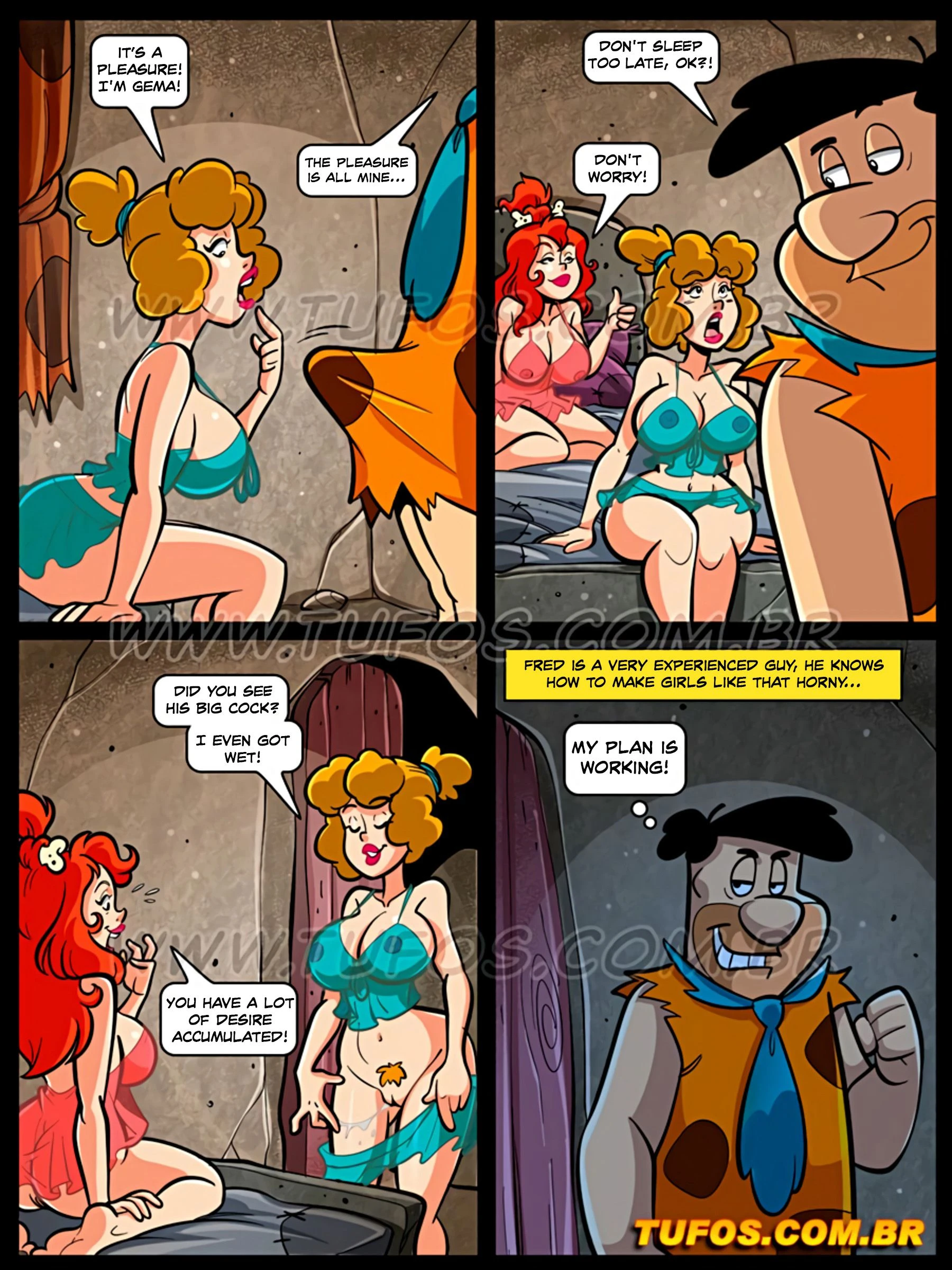 Dinner Wife Swap (The Flintstones) [WC | TF], 14 . The Flintstones - Chapter 14 (The Flintstones) [WC - TF], page 5 of 13