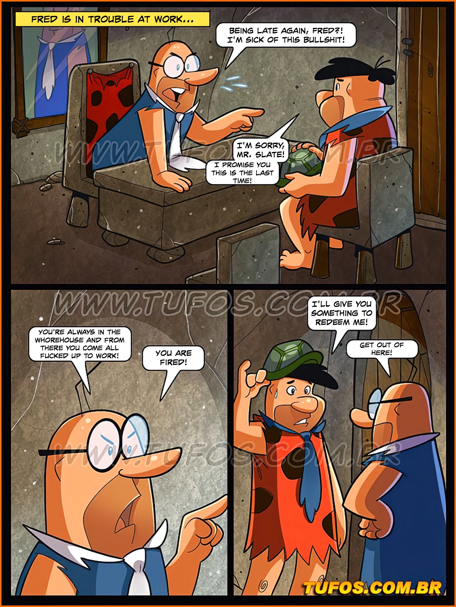 Dinner Wife Swap (The Flintstones) [WC | TF], 11 . The Flintstones - Chapter 11 (The Flintstones) [WC - TF], page 2 of 16