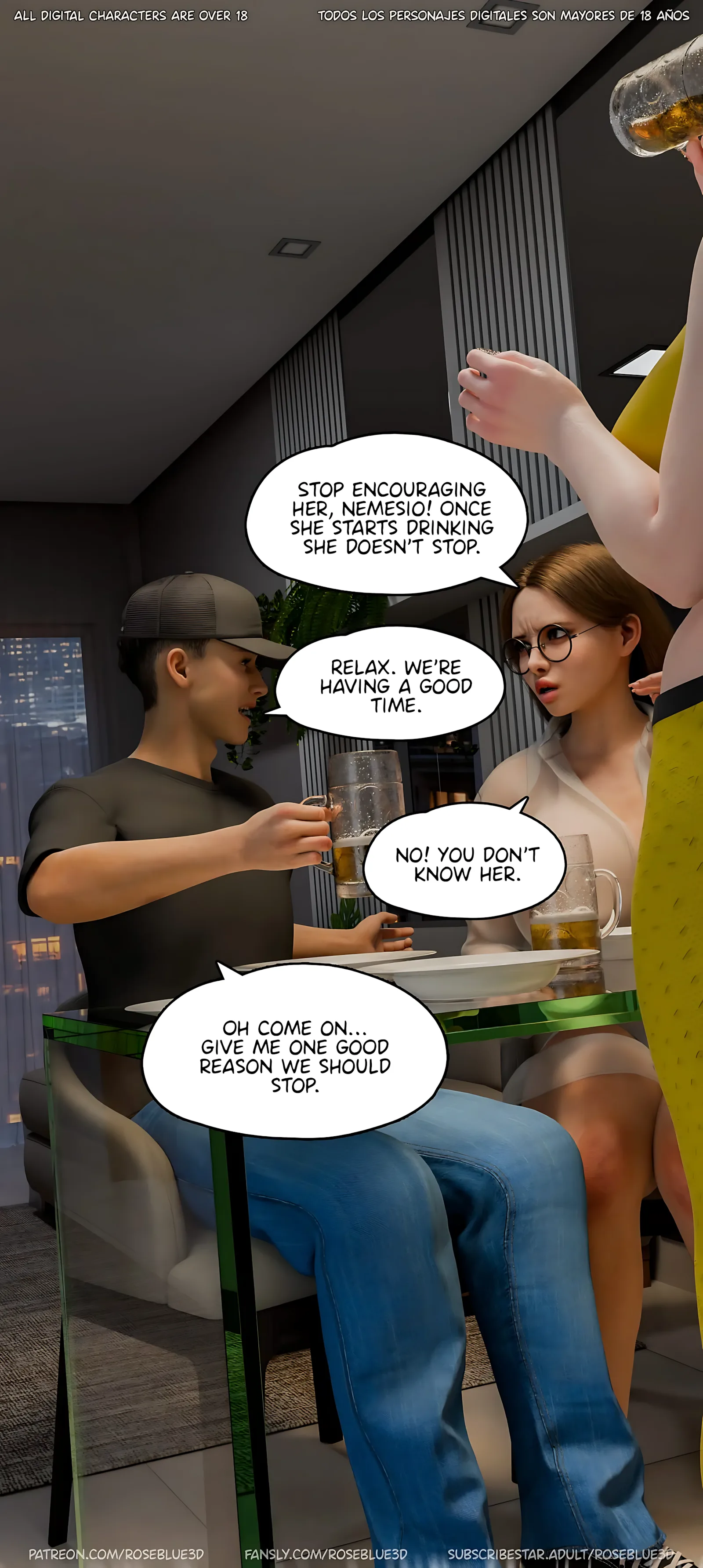 Dismissed [Rose Blue 3D], 6 . Dismissed - Ch.6, page 36 of 106