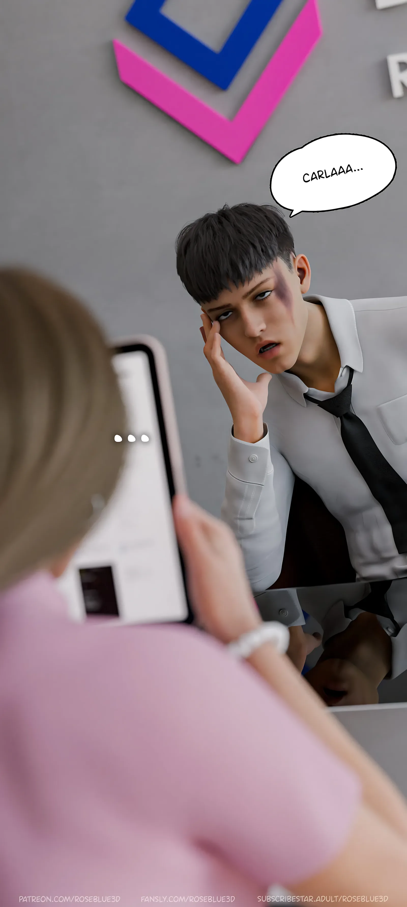 Dismissed [Rose Blue 3D], 5 . Dismissed - Ch.5, page 23 of 92