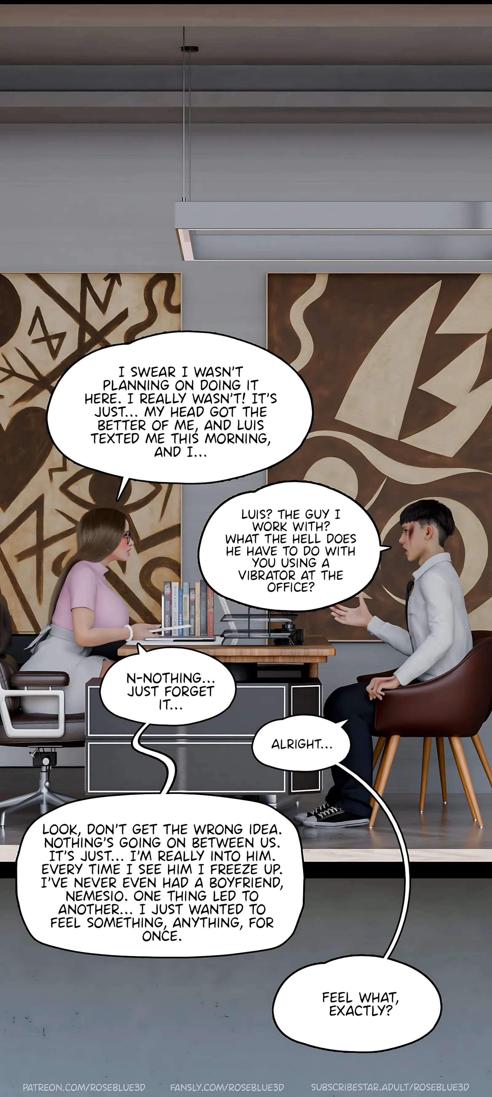 Dismissed [Rose Blue 3D], 5 . Dismissed - Ch.5, page 39 of 92