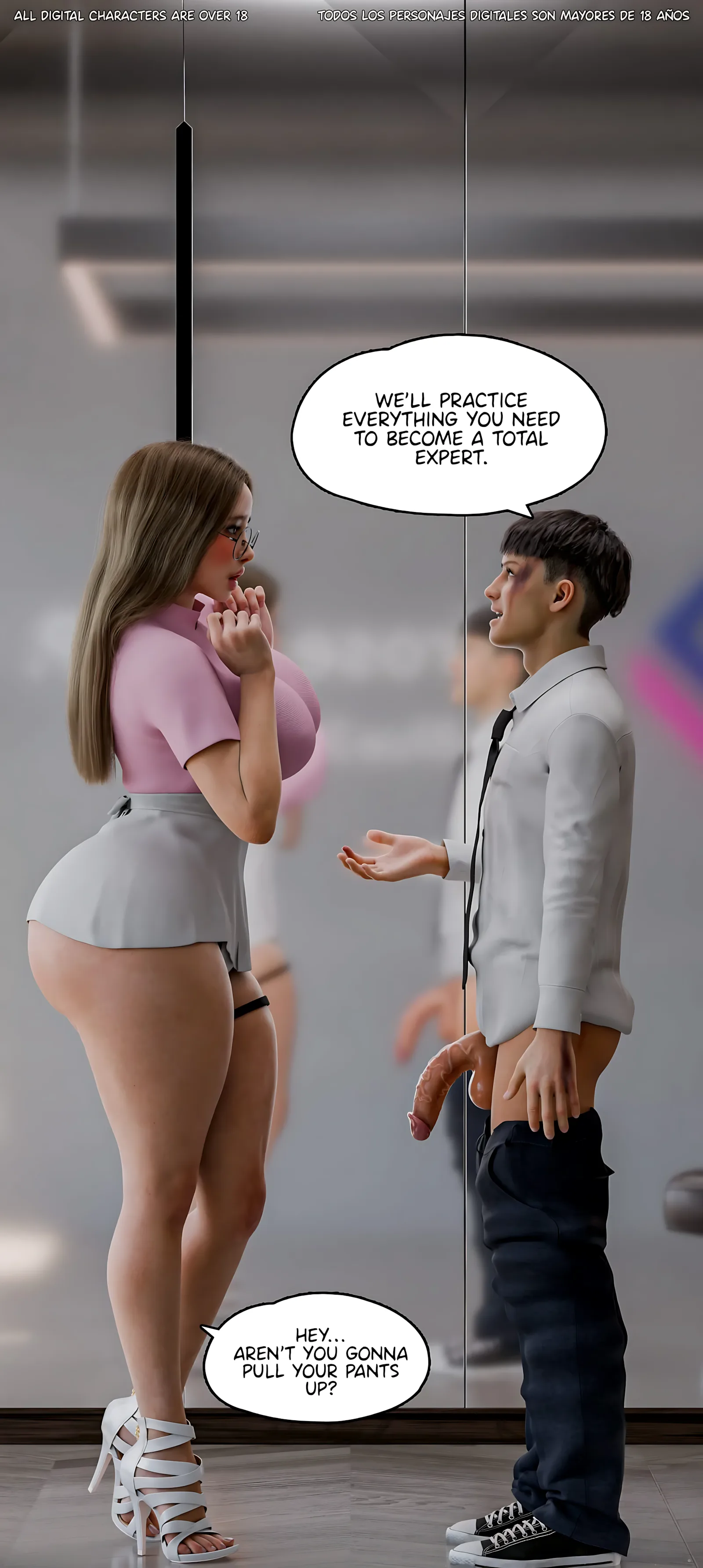 Dismissed [Rose Blue 3D], 5 . Dismissed - Ch.5, page 91 of 92