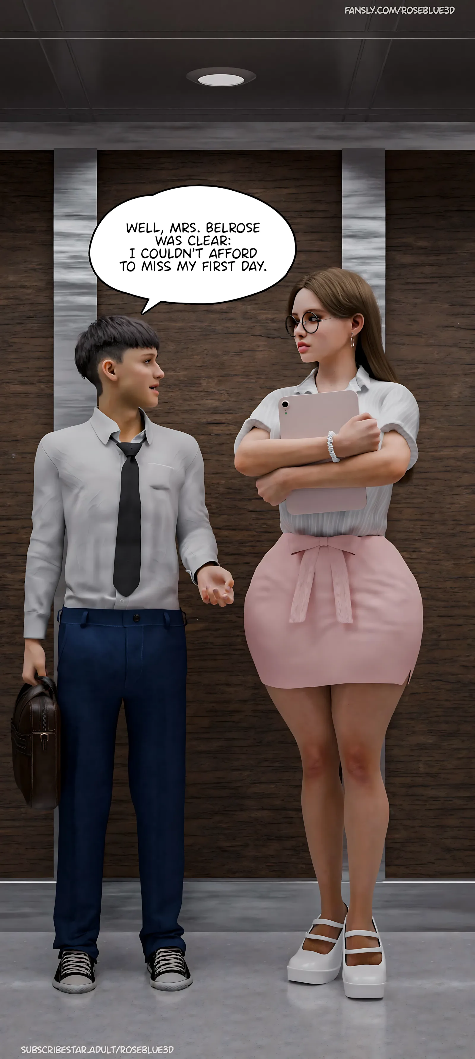 Dismissed [Rose Blue 3D], 2 . Dismissed - Ch.2, page 8 of 83