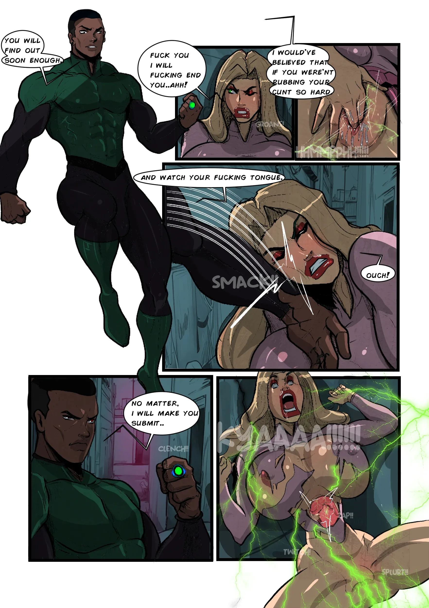 Dominion (Justice League), 1 . Dominion - Chapter 1 (Justice League), page 9 of 16