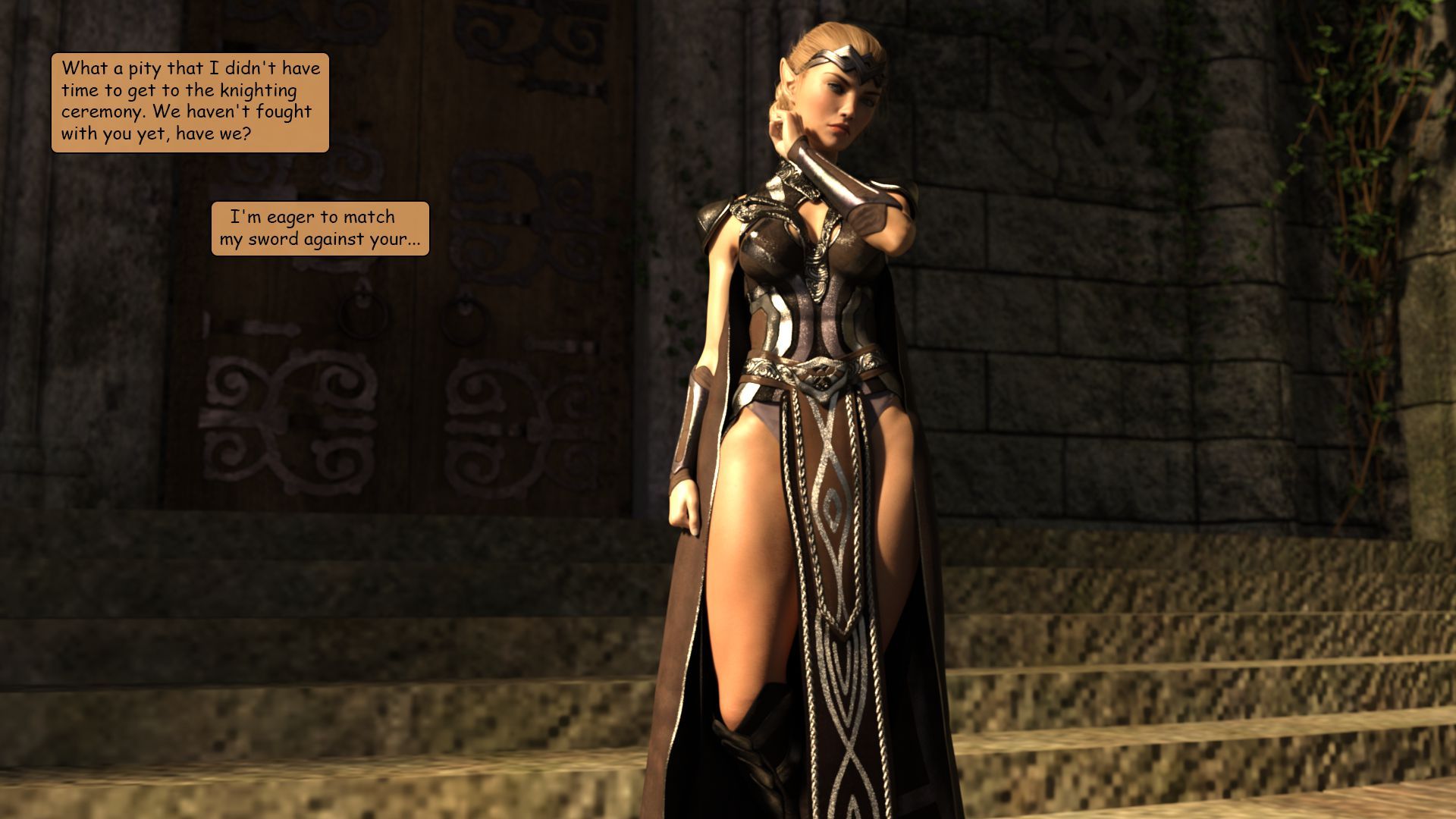 Elf vs Barbarian [Kizaru3d], Elf vs Barbarian 2, page 129 of 144