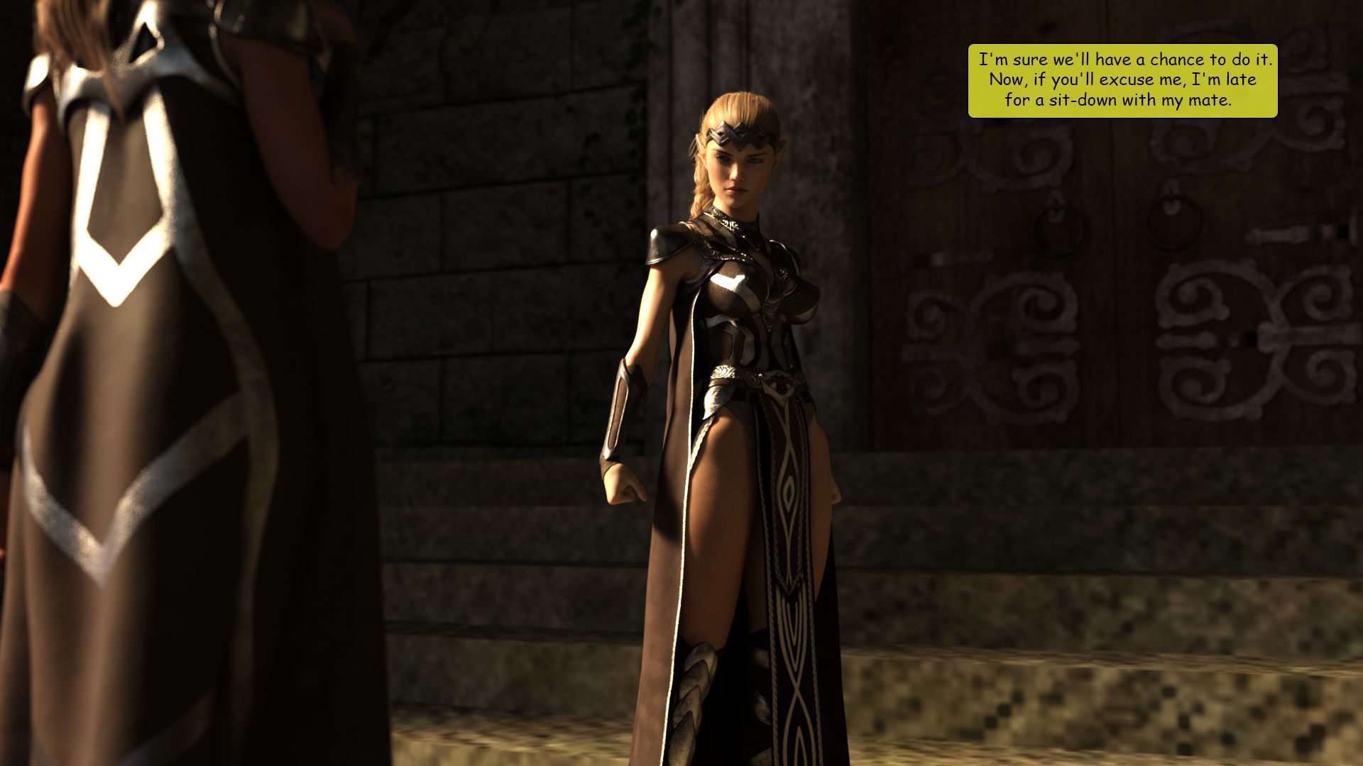 Elf vs Barbarian [Kizaru3d], Elf vs Barbarian 2, page 130 of 144