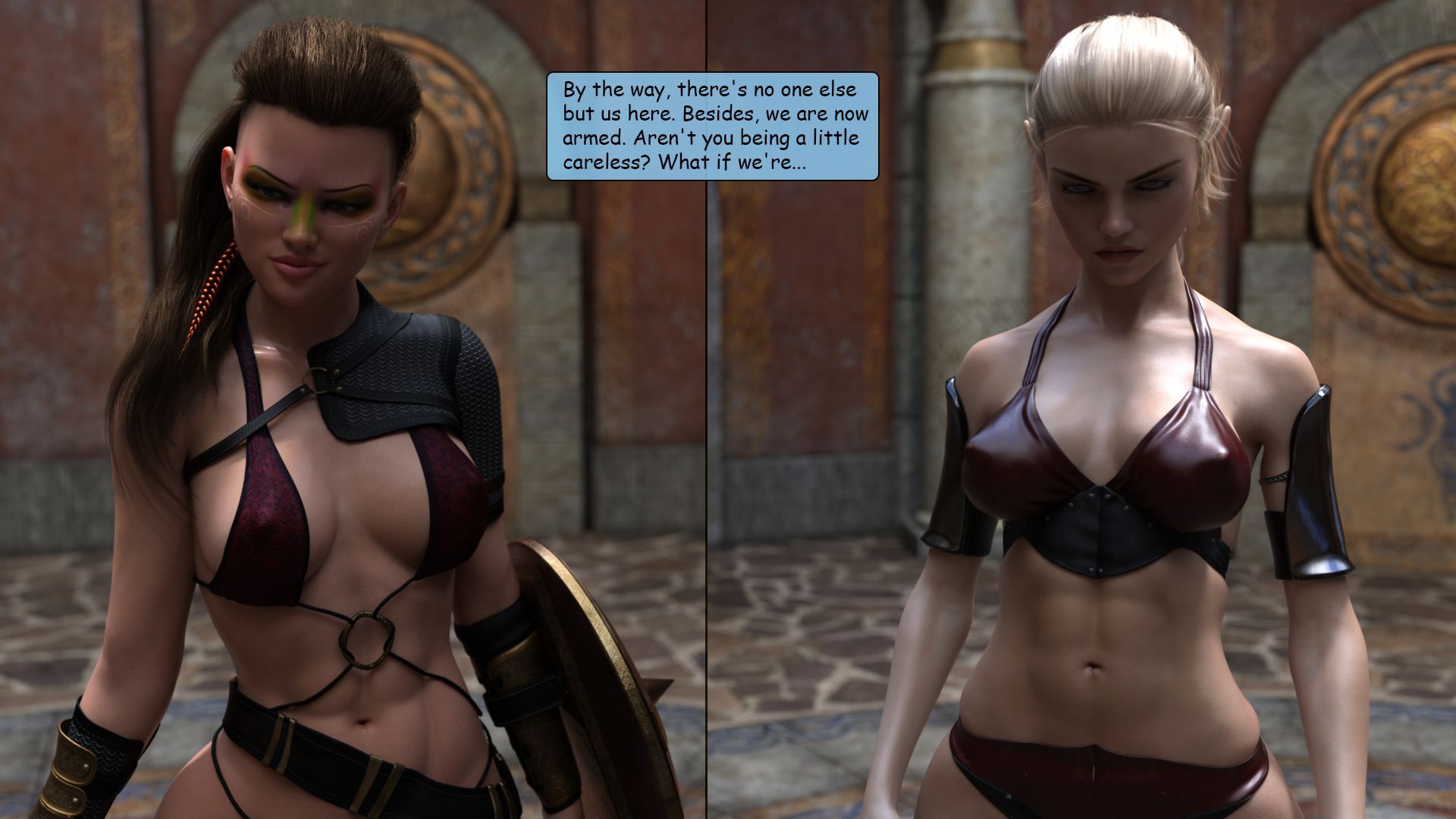 Elf vs Barbarian [Kizaru3d], Elf vs Barbarian 2, page 18 of 144