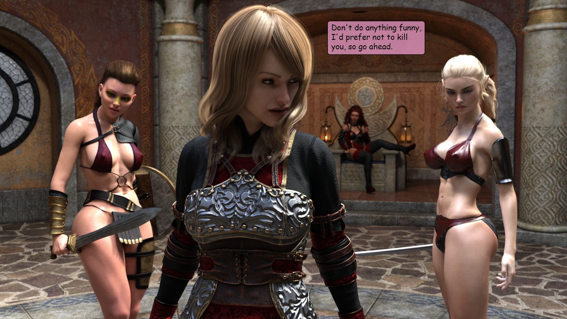 Elf vs Barbarian [Kizaru3d], Elf vs Barbarian 2, page 25 of 144