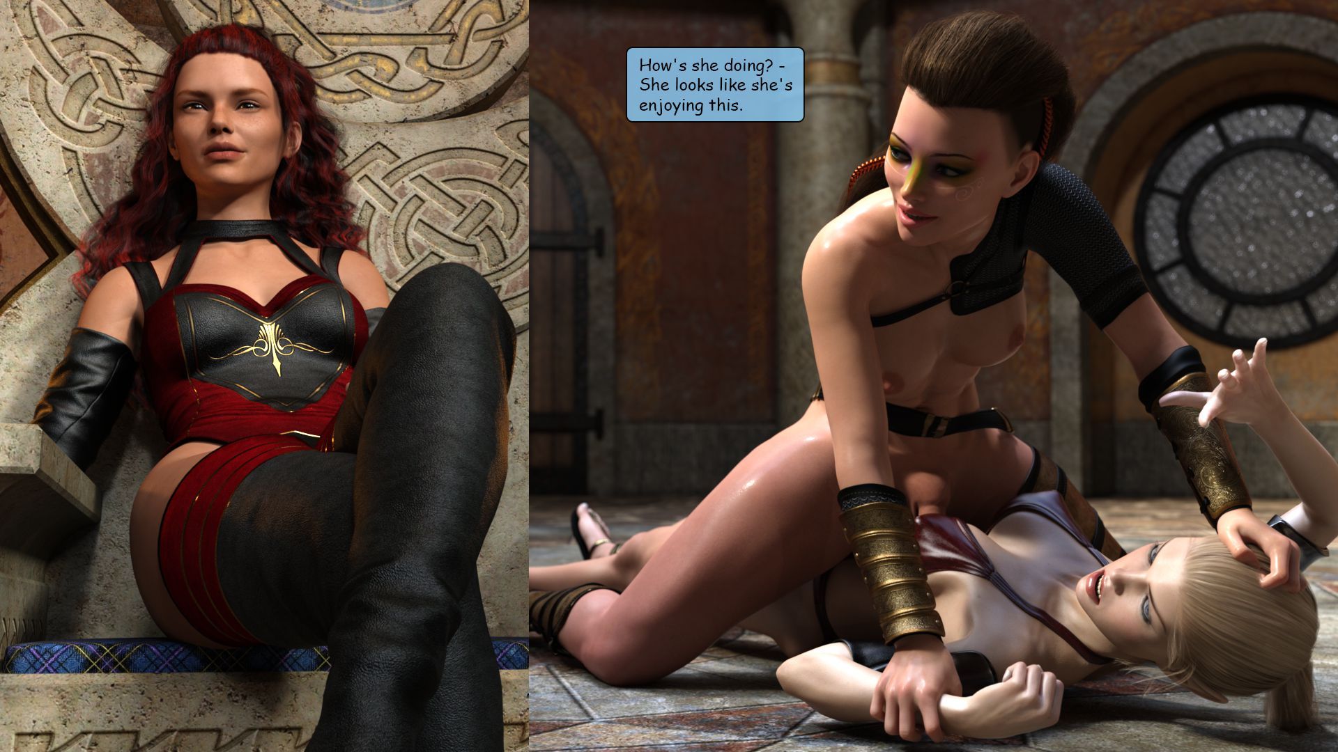 Elf vs Barbarian [Kizaru3d], Elf vs Barbarian 2, page 48 of 144