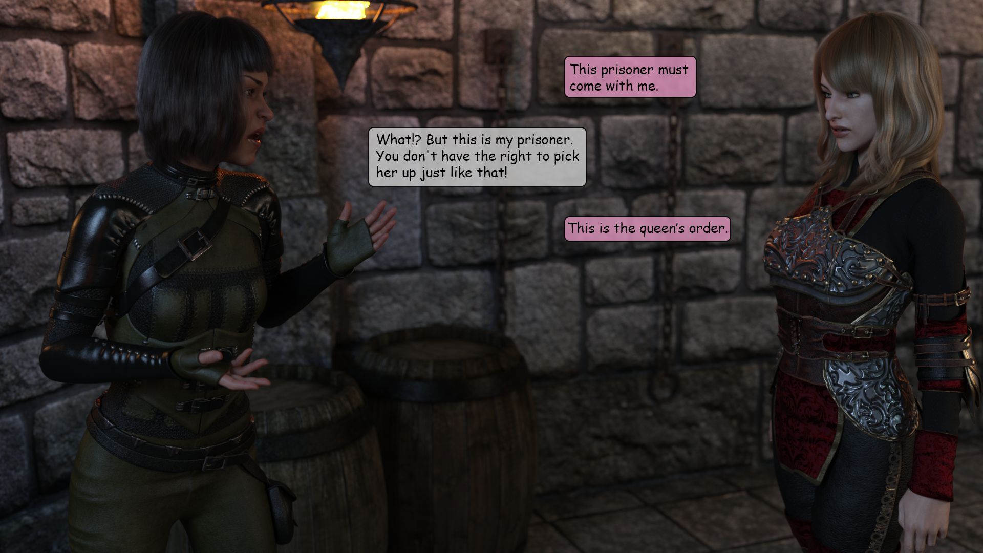 Elf vs Barbarian [Kizaru3d], Elf vs Barbarian 2, page 7 of 144