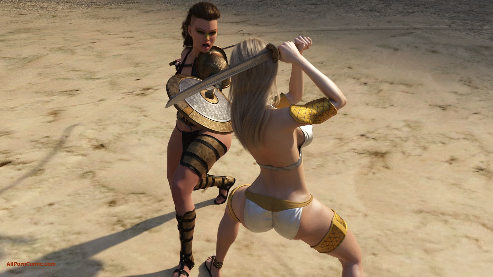 Elf vs Barbarian [Kizaru3d], Elf vs Barbarian 1, page 12 of 55