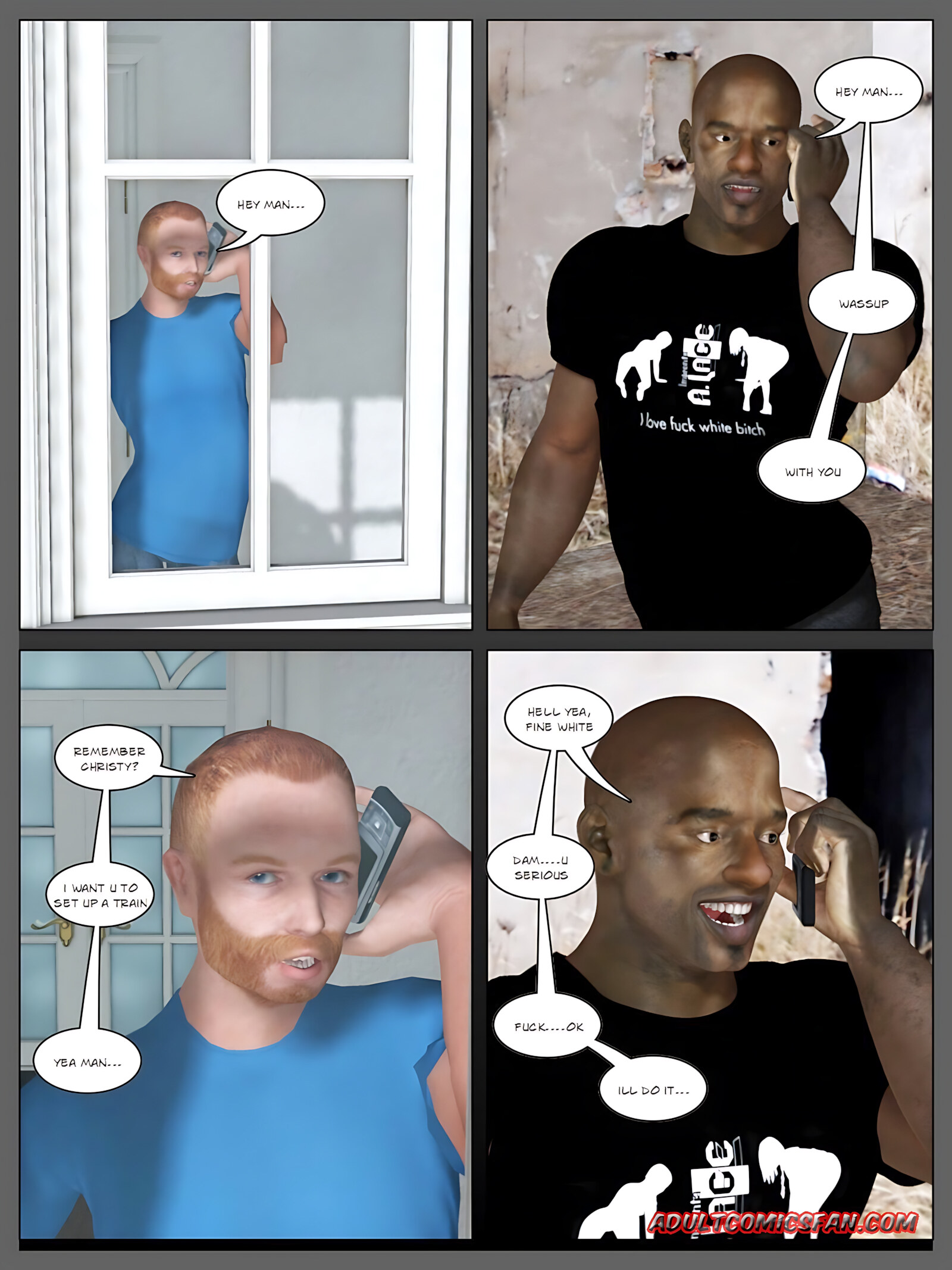 A Train To Pay Mortage [BlackonWhite3D], A Train To Pay Mortage, page 4 of 36