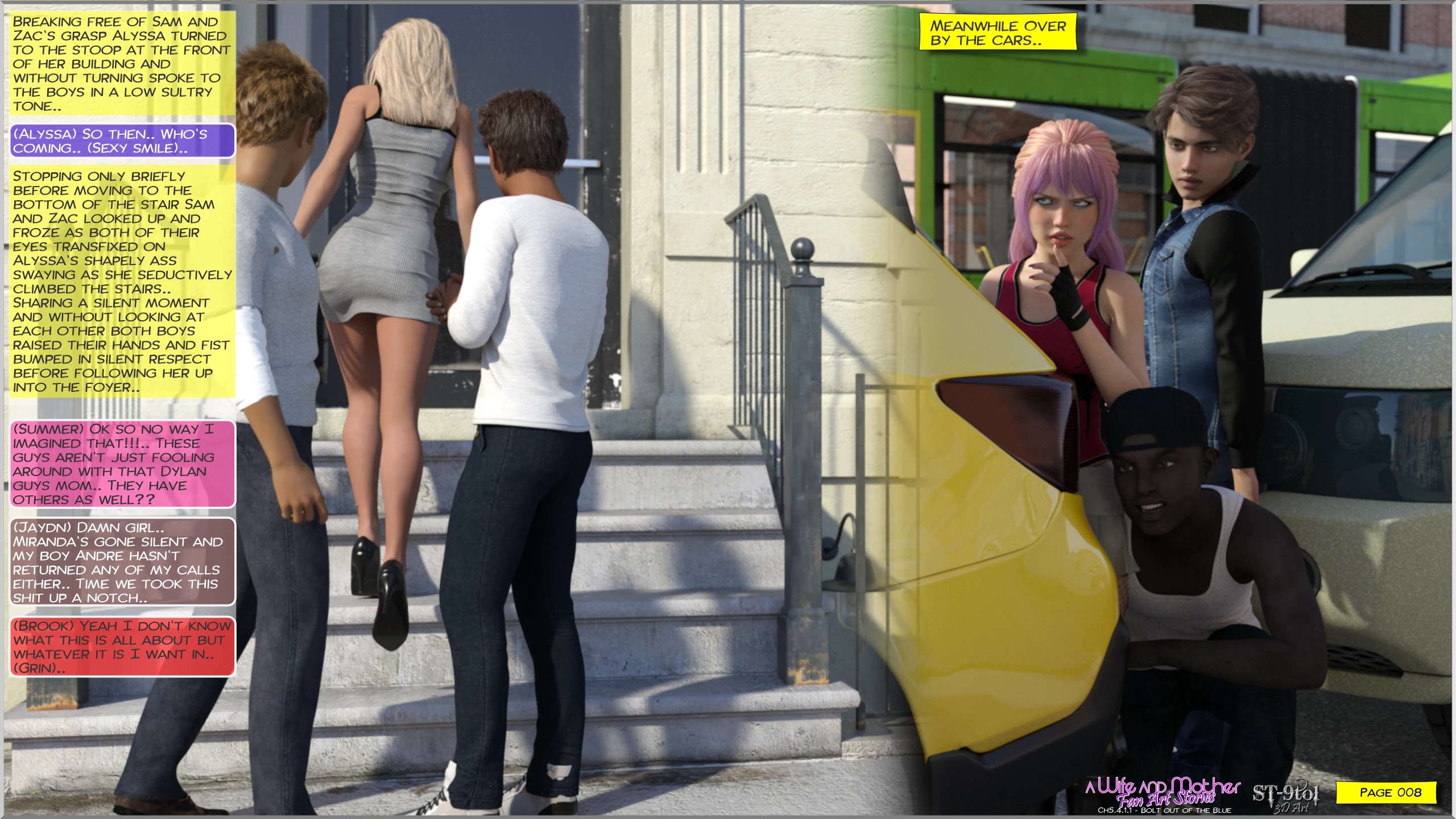 A Wife And Mother – Bolt out of the blue [ST-9pol], A Wife And Mother - Bolt out of the blue, page 8 of 65