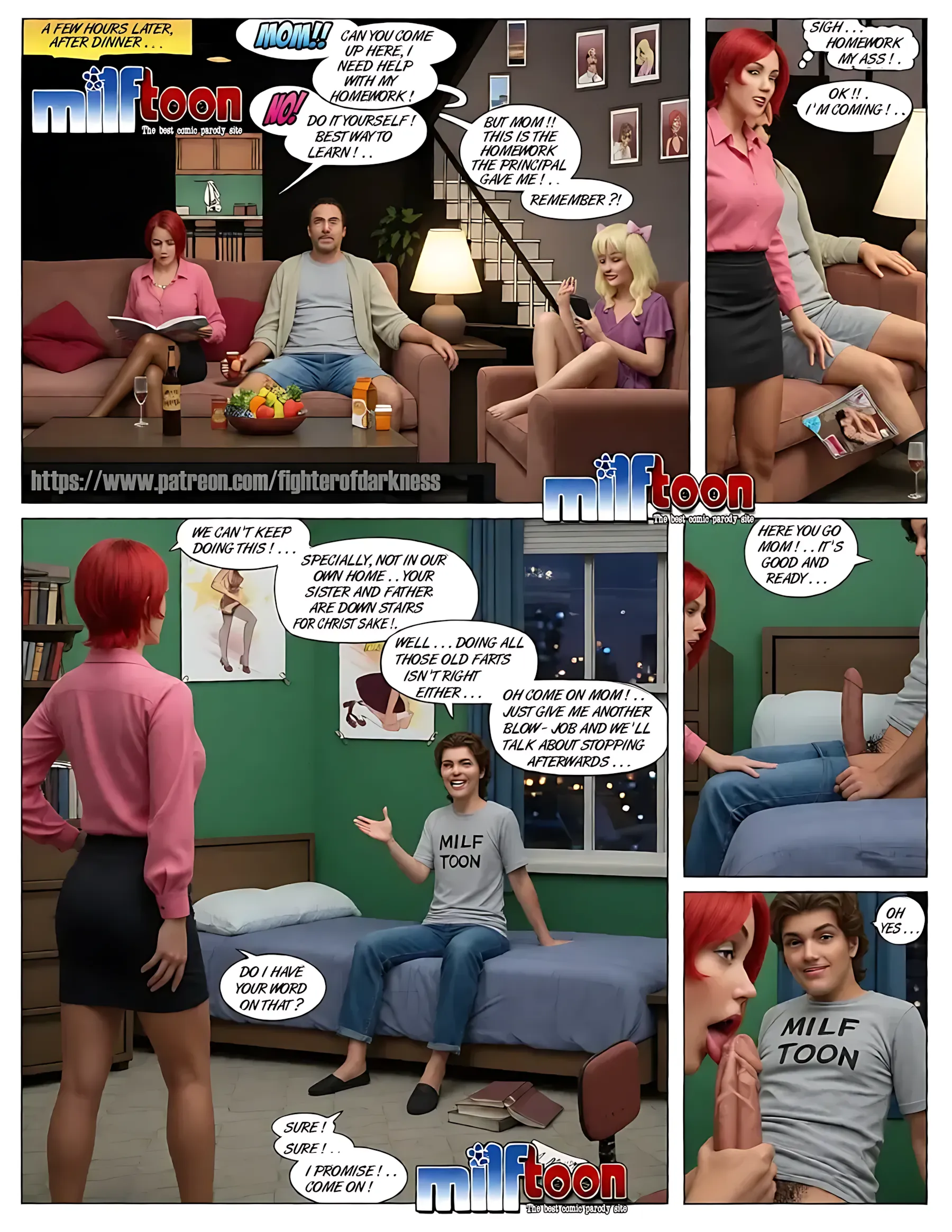 Family – Milftoon (AI Remastered), 1. Milftoon - Family (AI), page 23 of 36