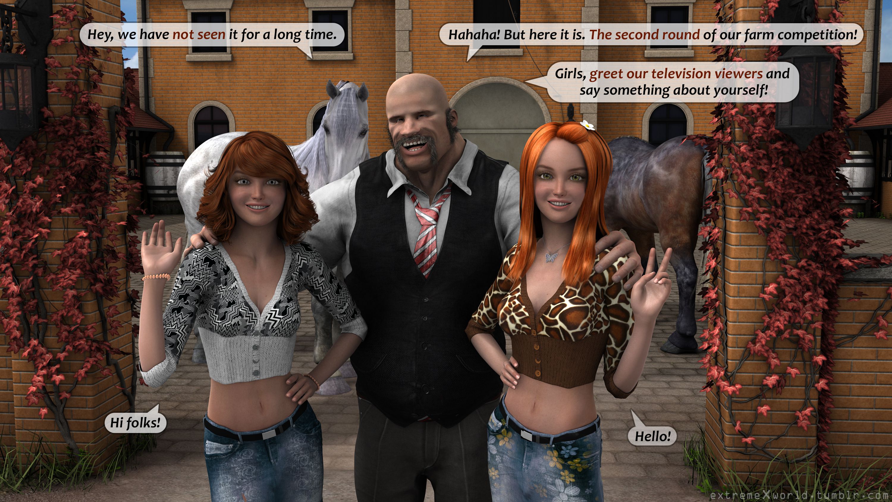 Farm Girls Competition [ExtremeXWorld], Farm Girls Competition 2, page 2 of 59