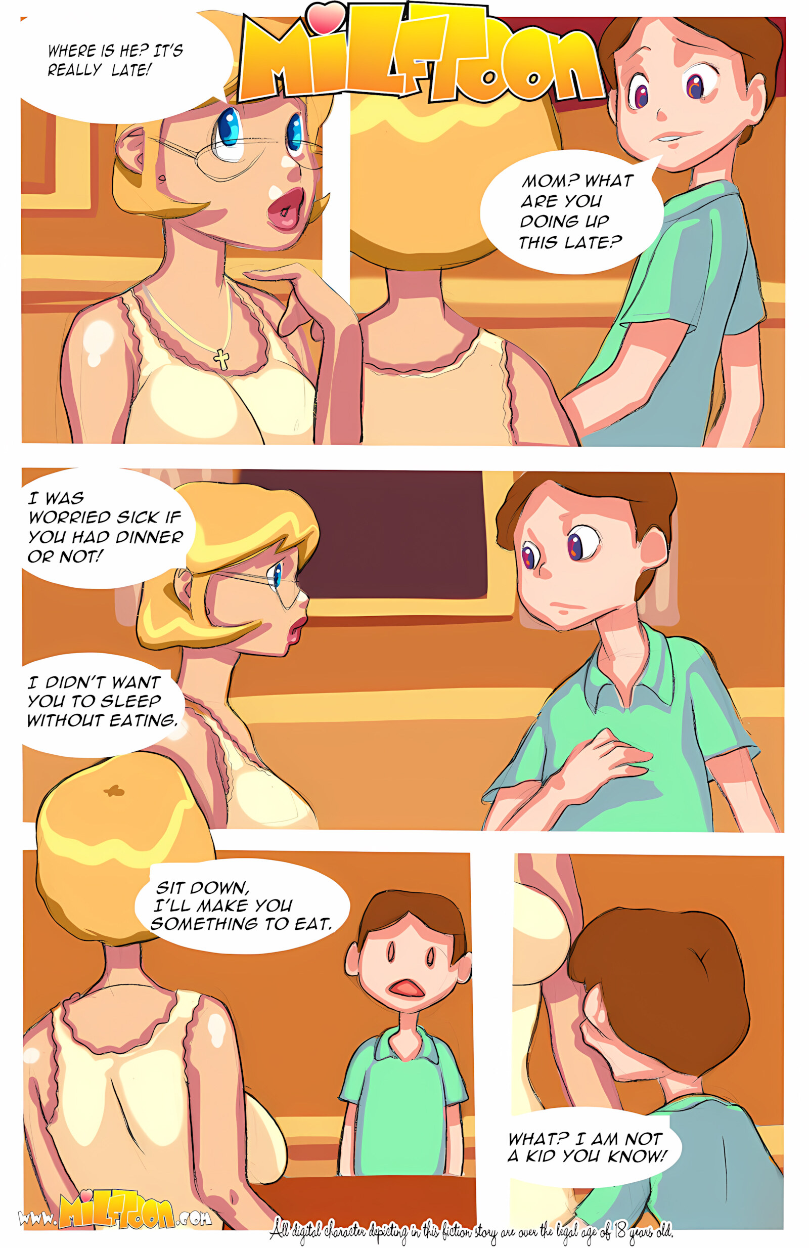 Few Requests [Milftoon], Few Requests, page 1 of 18