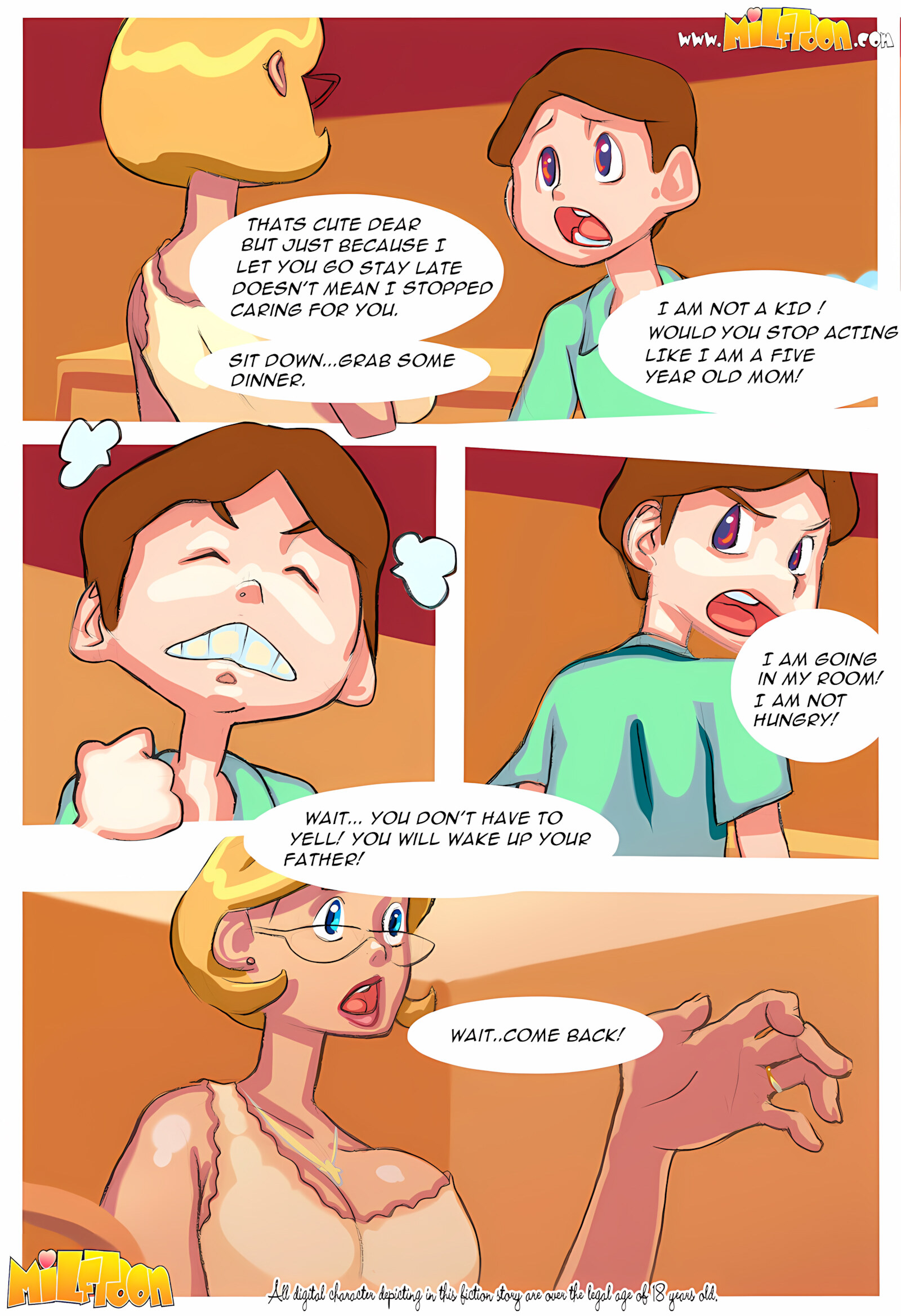 Few Requests [Milftoon], Few Requests, page 2 of 18