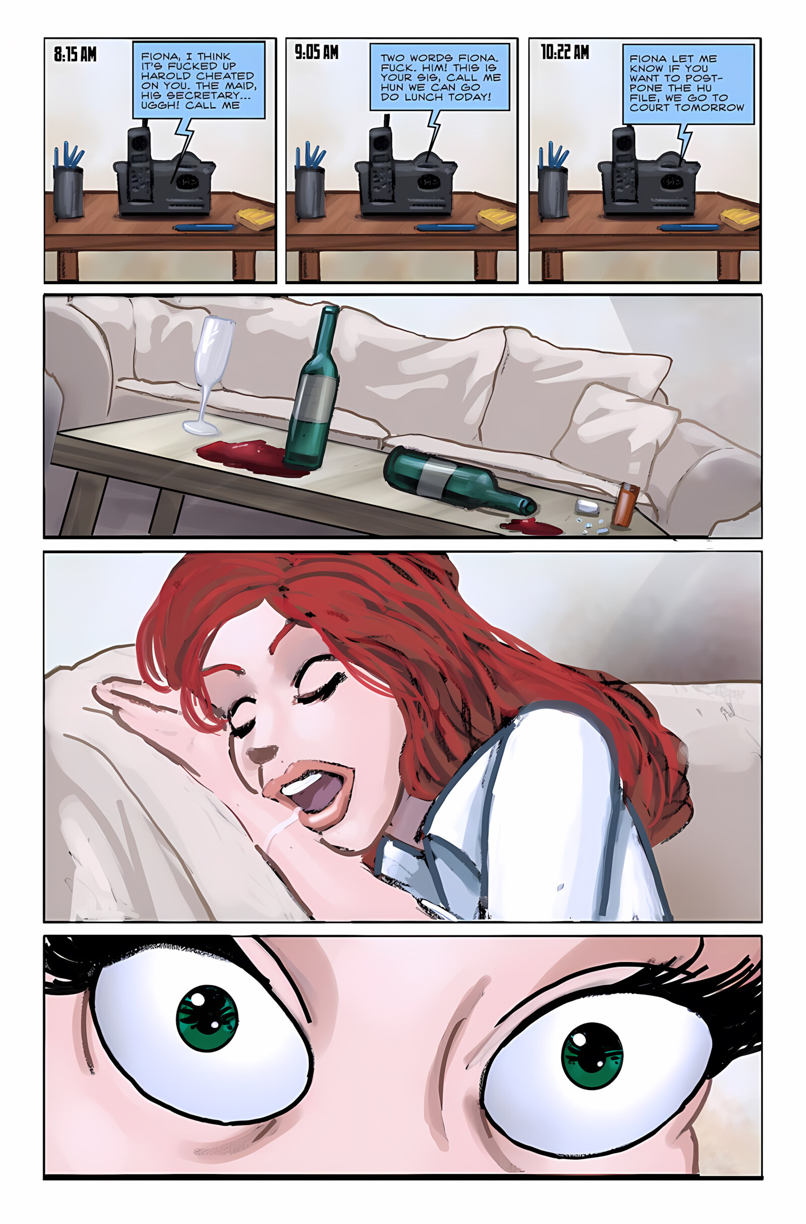 Fiona [Dirty Comics], Fiona, page 2 of 22