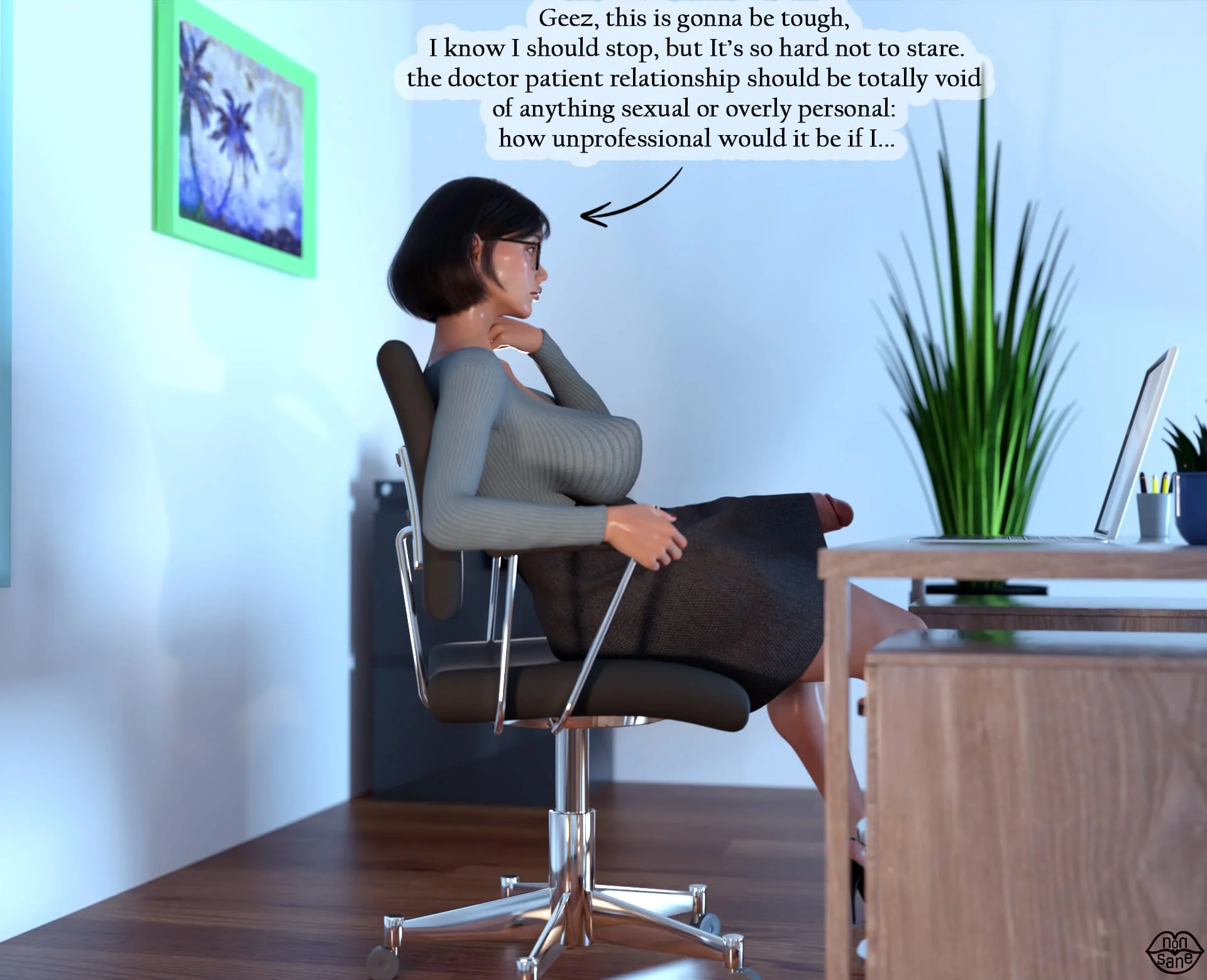 Adicktion Therapy [Nonsane], 1 . Adicktion Therapy - Un-Model Behavior - Chapter 1, page 56 of 90