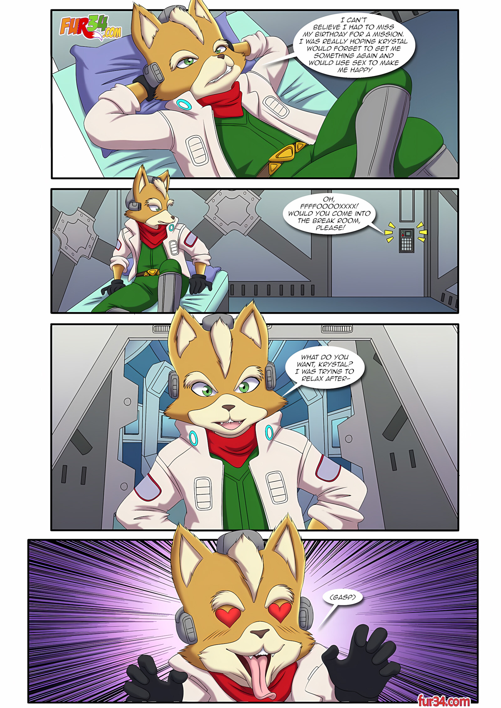 Fox’s Best Birthday Party Ever [Palcomix], Fox’s Best Birthday Party Ever, page 5 of 20