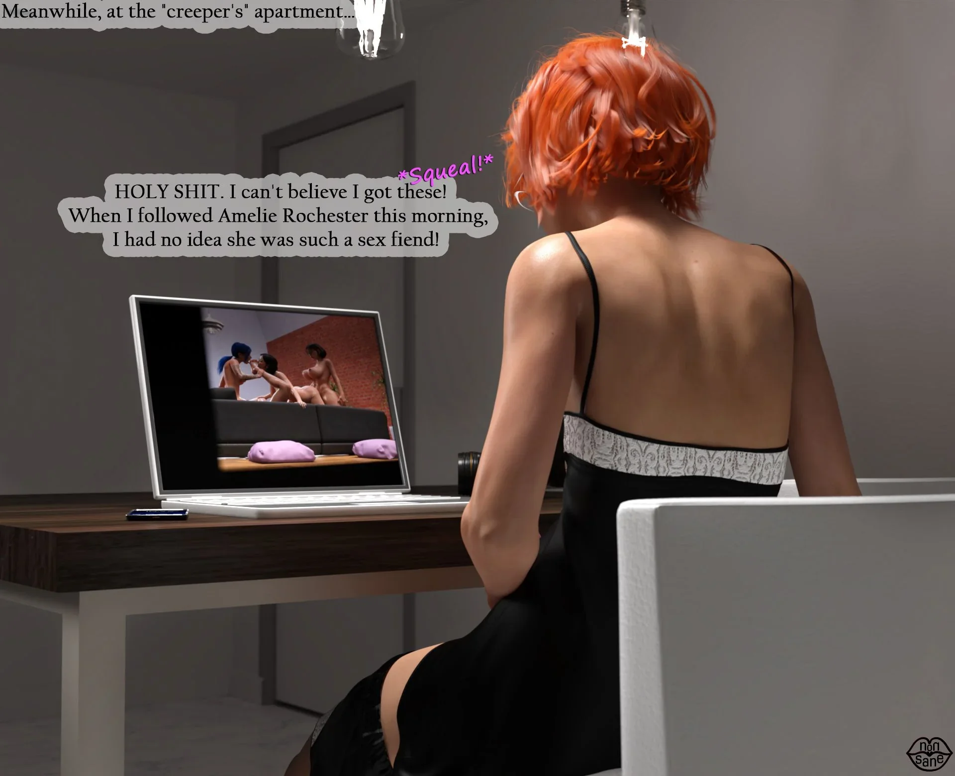 Adicktion Therapy [Nonsane], 4 . Adicktion Therapy Season 2.3 - The Thot Got Caught, page 8 of 340
