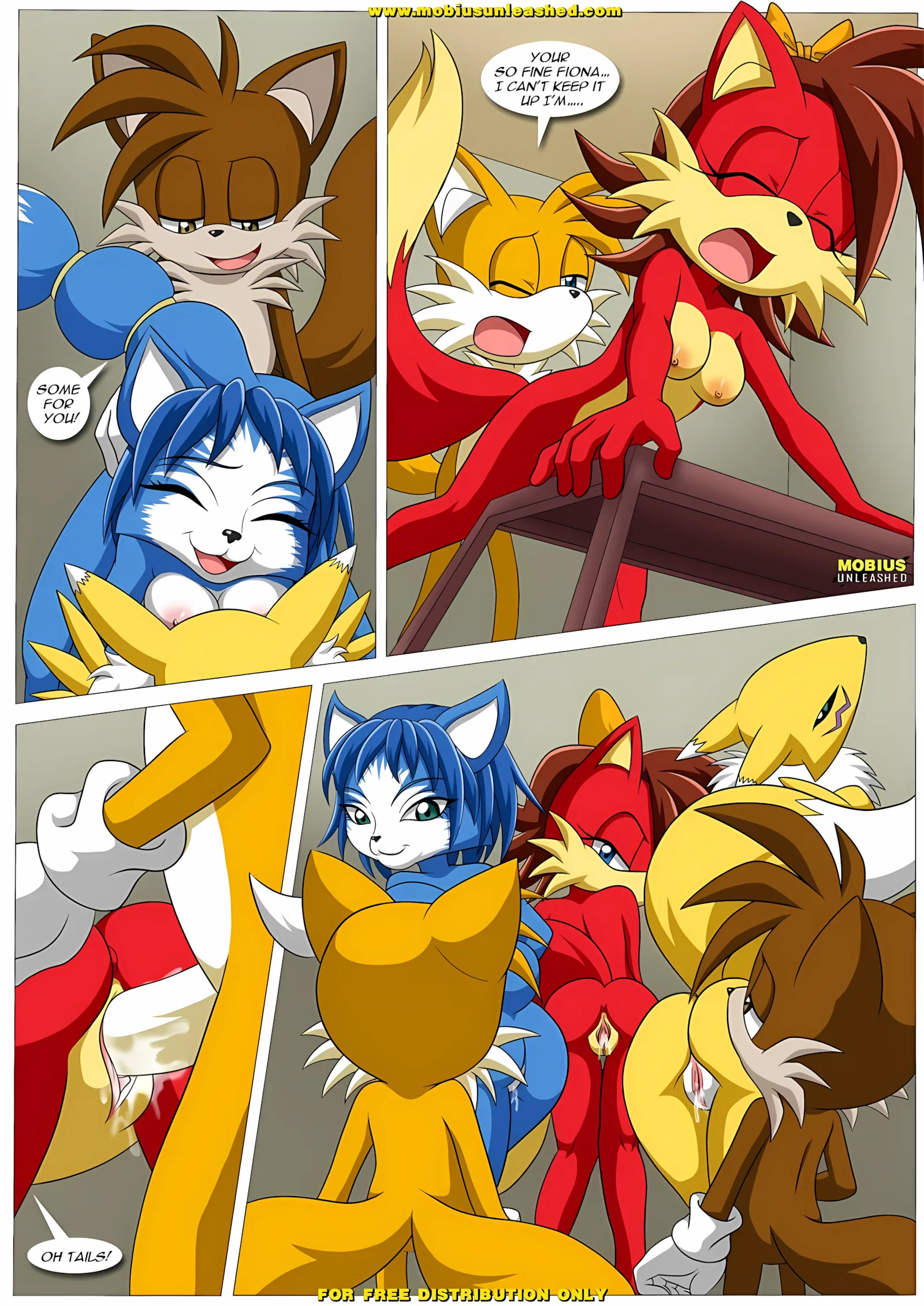 FoXXXes (Star Fox , Sonic the Hedgehog) [Palcomix], 2 . FoXXXes - Chapter 2 (Star Fox , Sonic the Hedgehog) [Palcomix], page 5 of 11