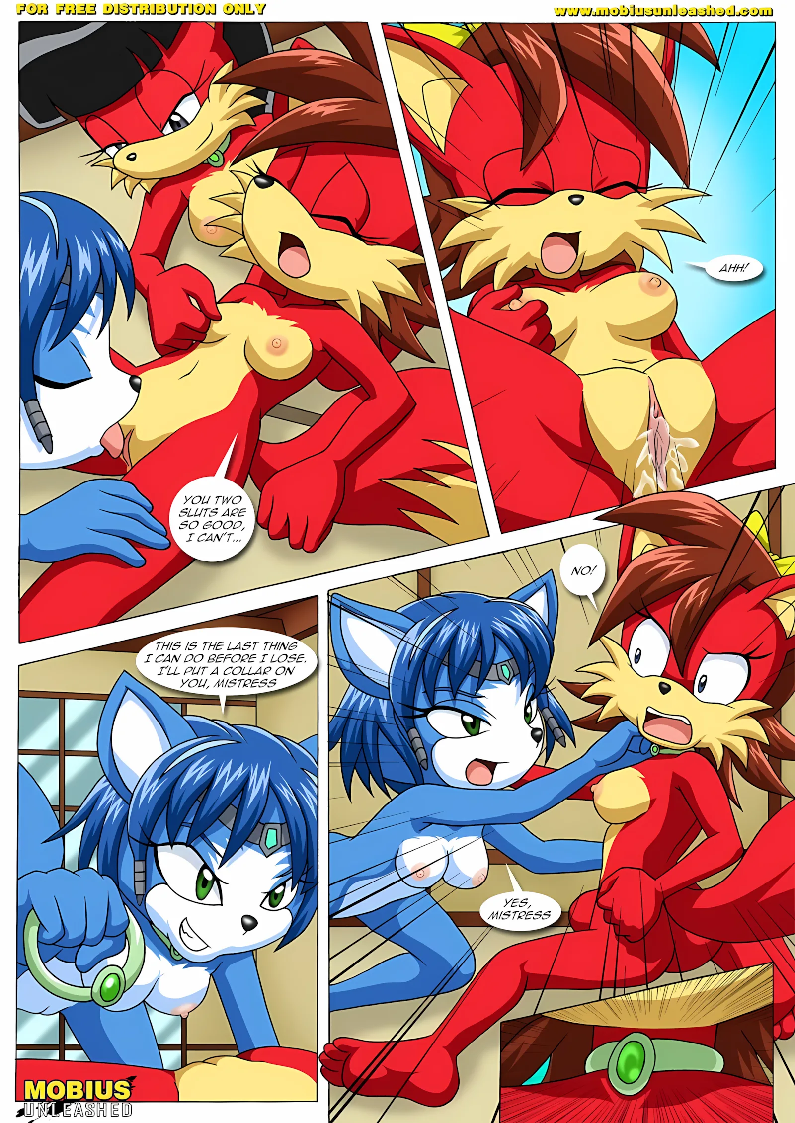 FoXXXes (Star Fox , Sonic the Hedgehog) [Palcomix], 1 . FoXXXes - Chapter 1 (Star Fox , Sonic the Hedgehog) [Palcomix], page 19 of 40