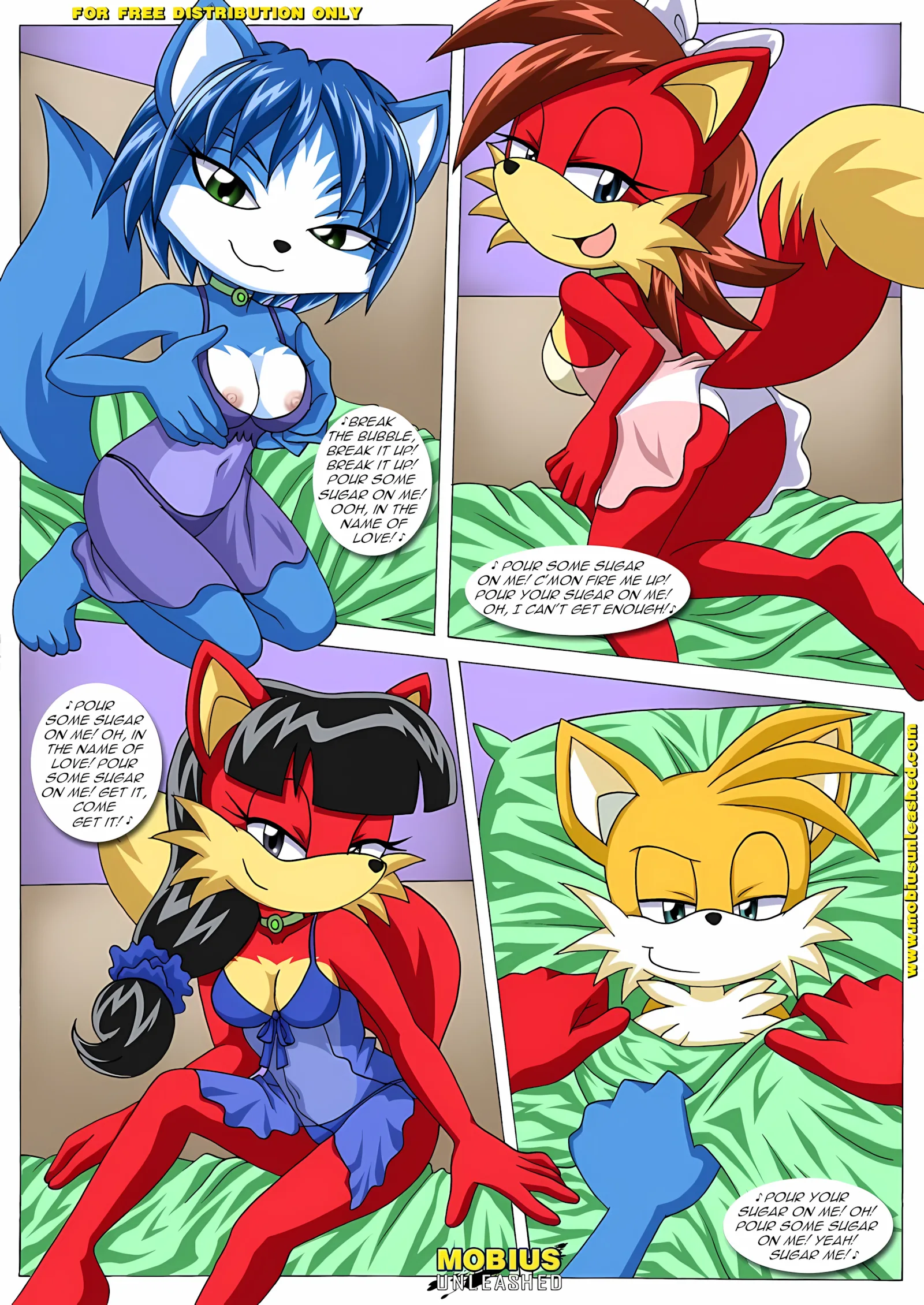 FoXXXes (Star Fox , Sonic the Hedgehog) [Palcomix], 1 . FoXXXes - Chapter 1 (Star Fox , Sonic the Hedgehog) [Palcomix], page 39 of 40