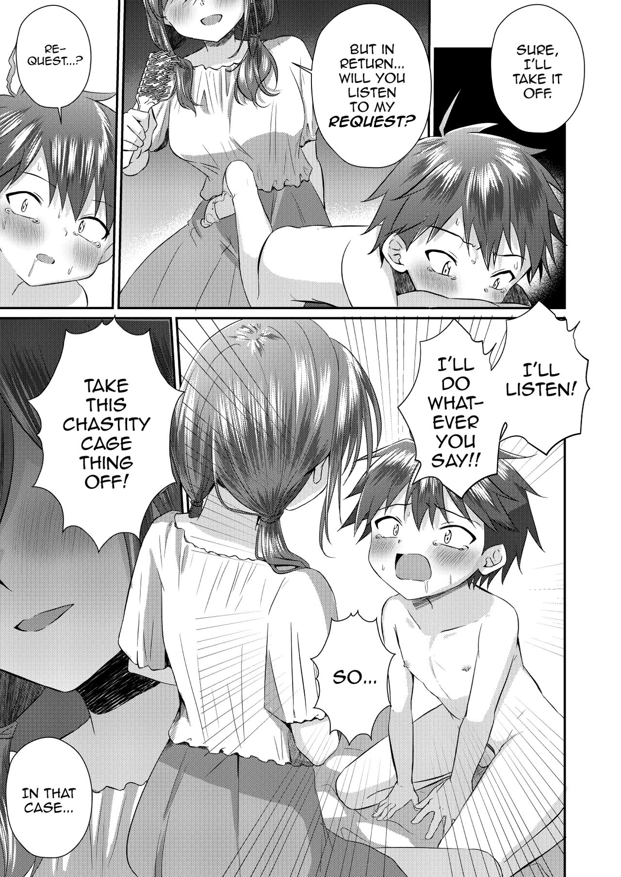 Futanari no Onee-chan ni Shasei [Aquajet Kosuke], Futanari no Onee-chan ni Shasei, page 16 of 27