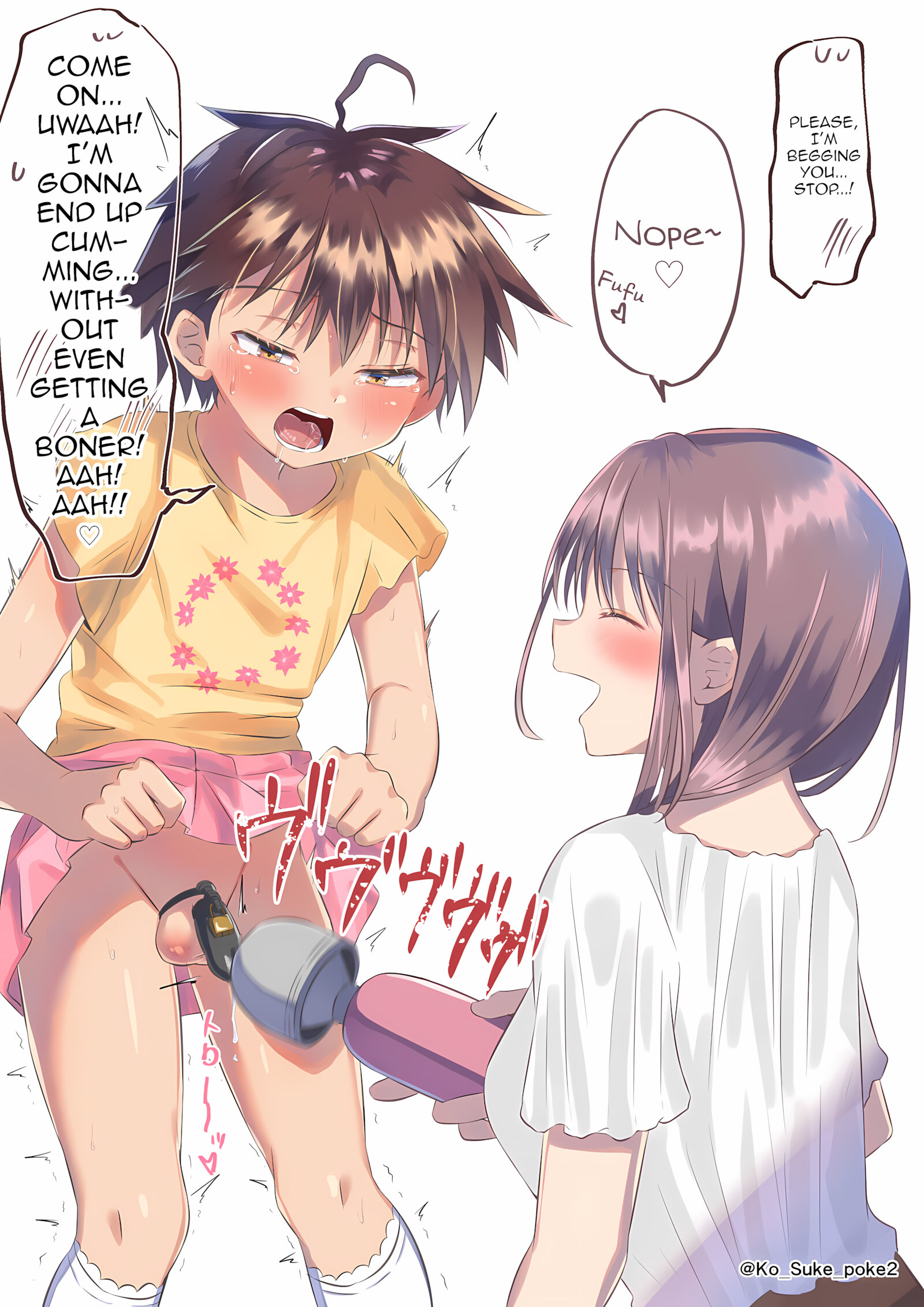 Futanari no Onee-chan ni Shasei [Aquajet Kosuke], Futanari no Onee-chan ni Shasei, page 26 of 27