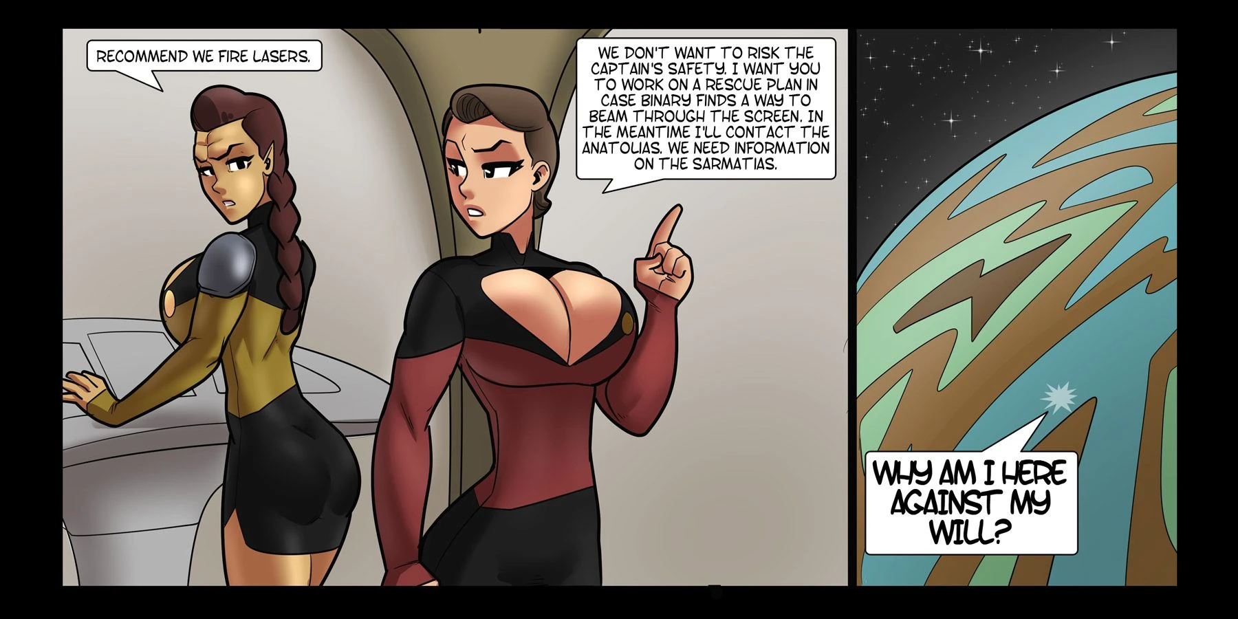 Galaxy Jaunt (Star Trek) [Rabies T Lagomorph], 2 . Galaxy Jaunt - Chapter 2 [Rabies T Lagomorph], page 15 of 26