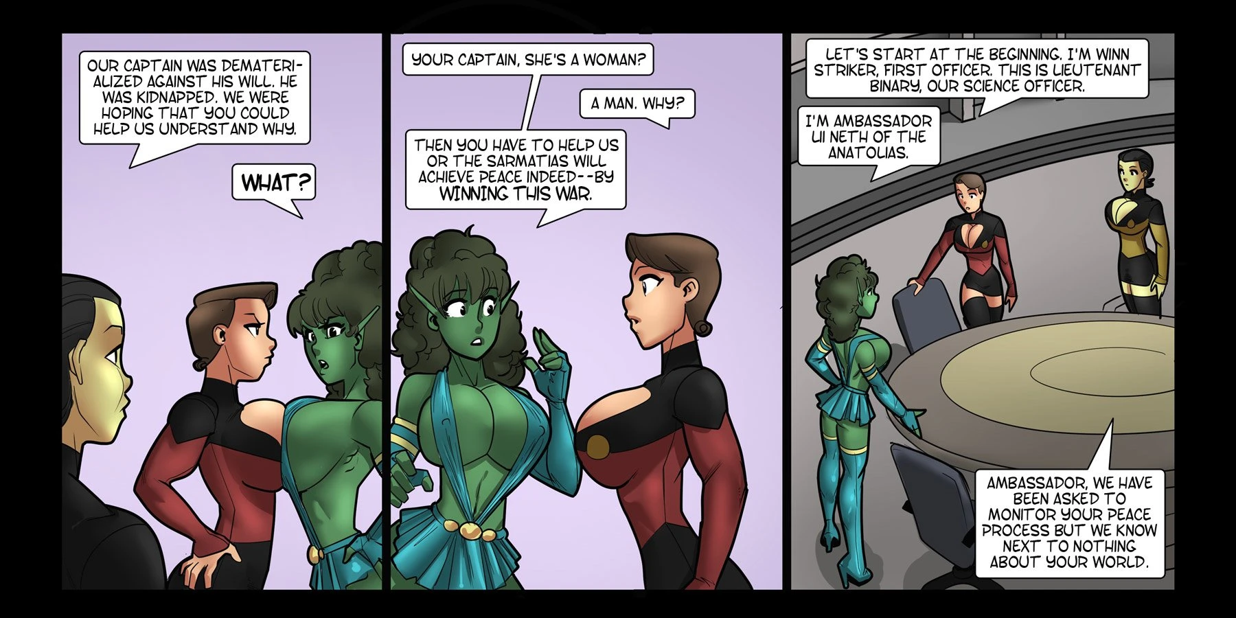 Galaxy Jaunt (Star Trek) [Rabies T Lagomorph], 2 . Galaxy Jaunt - Chapter 2 [Rabies T Lagomorph], page 19 of 26