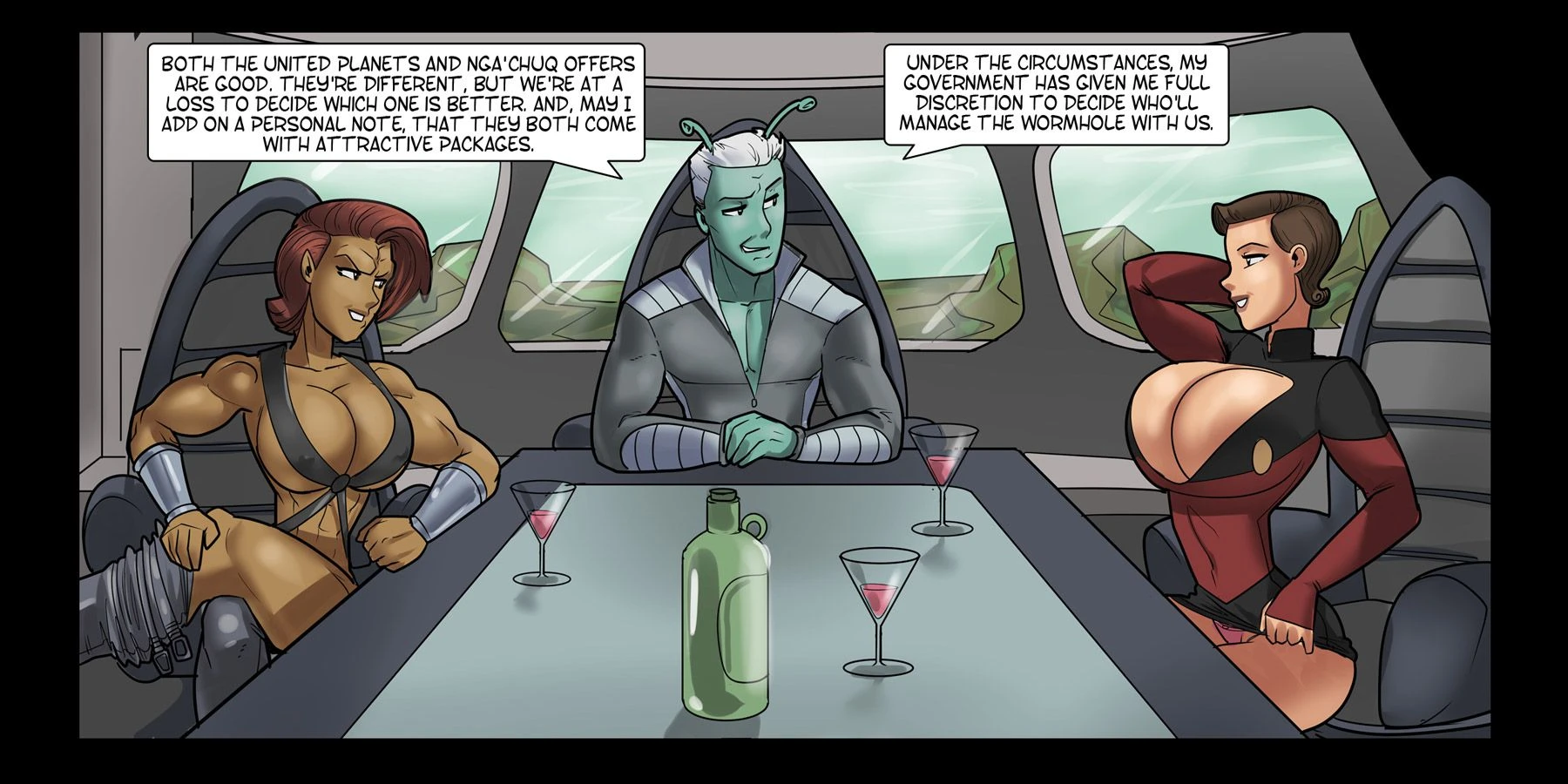 Galaxy Jaunt (Star Trek) [Rabies T Lagomorph], 1 . Galaxy Jaunt - Chapter 1 [Rabies T Lagomorph], page 21 of 39