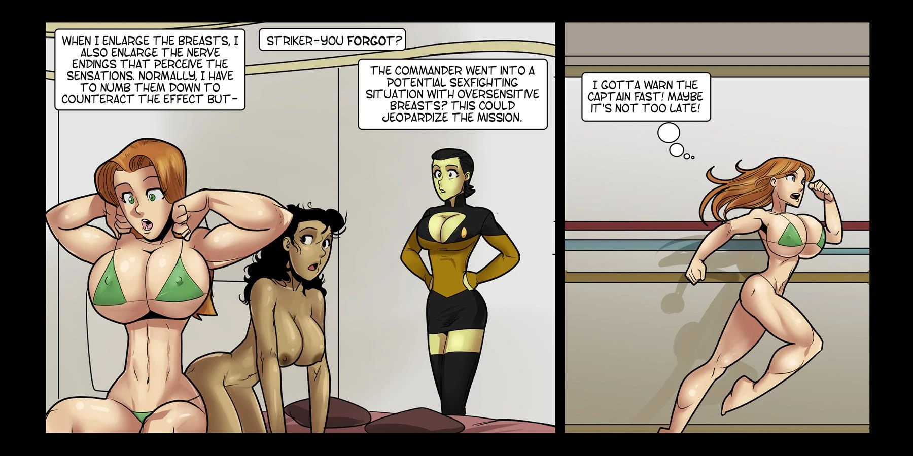 Galaxy Jaunt (Star Trek) [Rabies T Lagomorph], 1 . Galaxy Jaunt - Chapter 1 [Rabies T Lagomorph], page 37 of 39