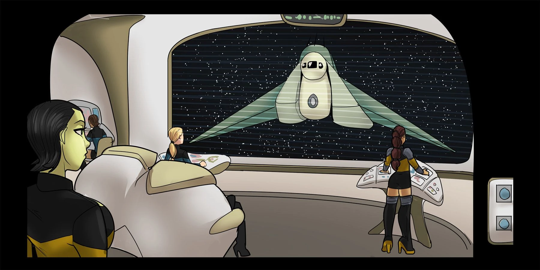 Galaxy Jaunt (Star Trek) [Rabies T Lagomorph], 1 . Galaxy Jaunt - Chapter 1 [Rabies T Lagomorph], page 5 of 39