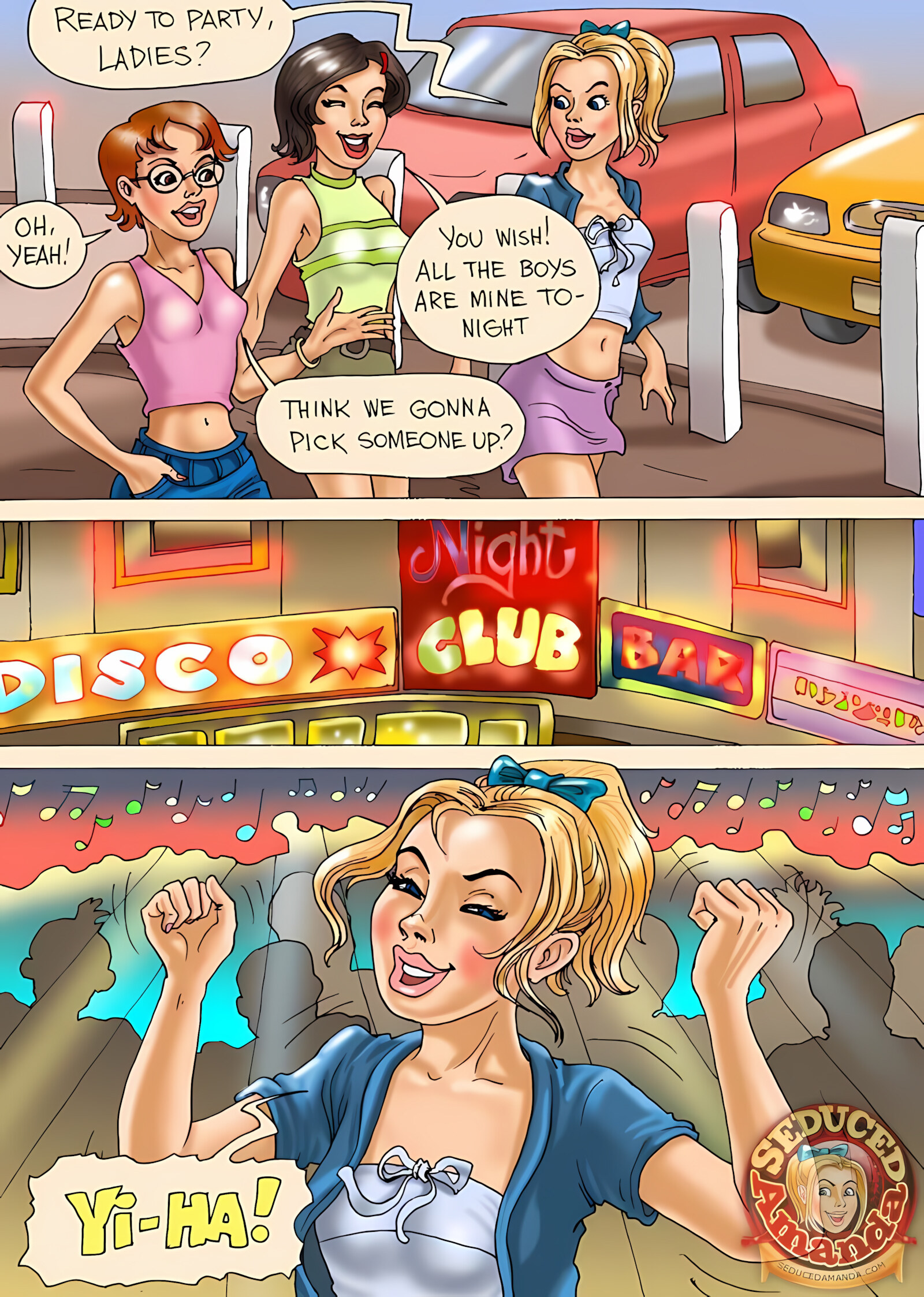 Adventure in the Night [Seduced Amanda], Adventure in the Night, page 1 of 15