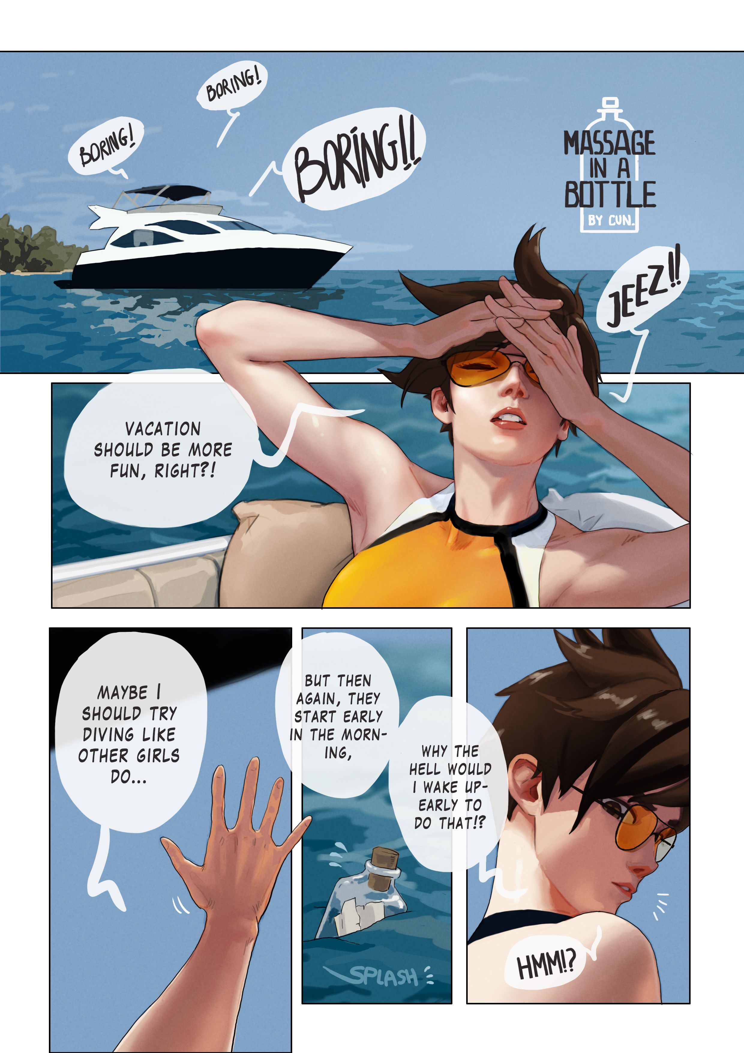 Ghost Fun! [CunCyun], Ghost Fun!, page 1 of 10