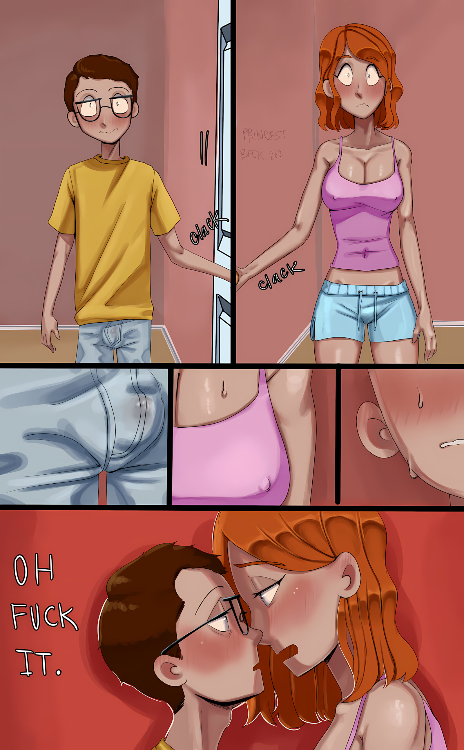 Glasses Morty x Summer (Rick and Morty) [Princest Beck], Glasses Morty x Summer (Rick and Morty), page 3 of 5